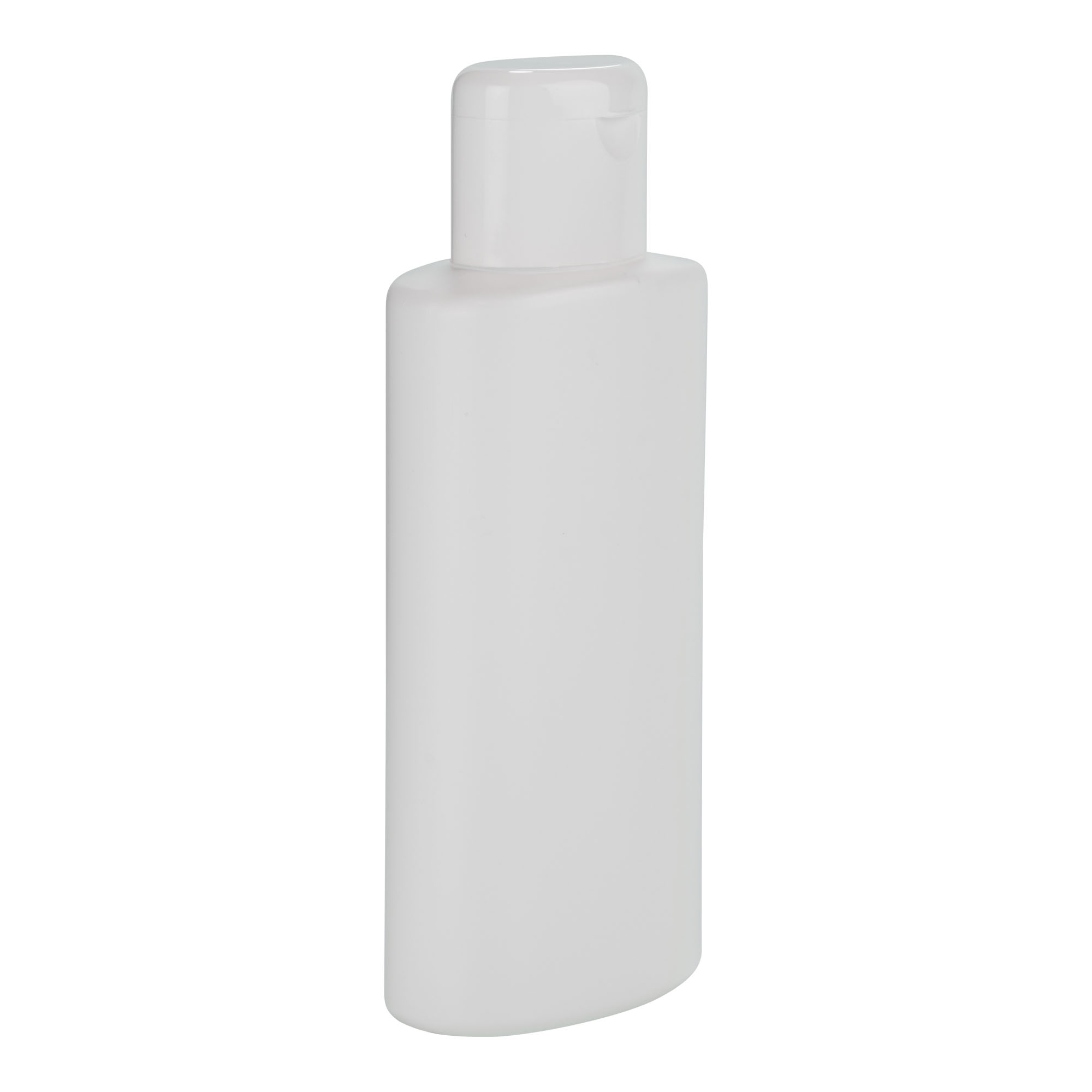 250 ml plastová fľaša 'Indy', oválna, HDPE, biela, hrdlo: závitové uzáver 250 ml plastová fľaša 'Indy', oválna, HDPE, biela, hrdlo: závitové uzáver
