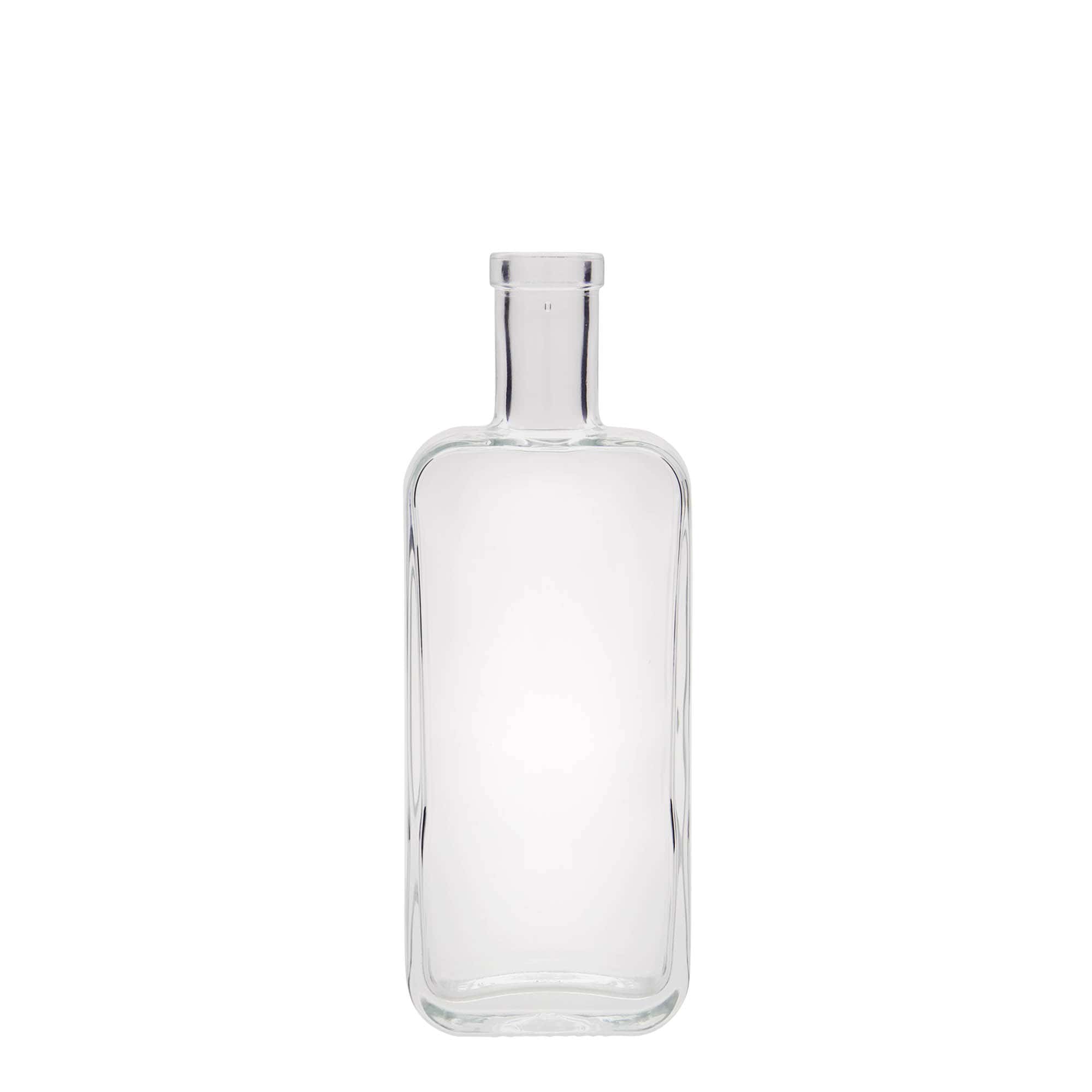 200 ml sklená fľaša „Nice“, obdĺžniková, hrdlo: korok 200 ml sklená fľaša „Nice“, obdĺžniková, hrdlo: korok