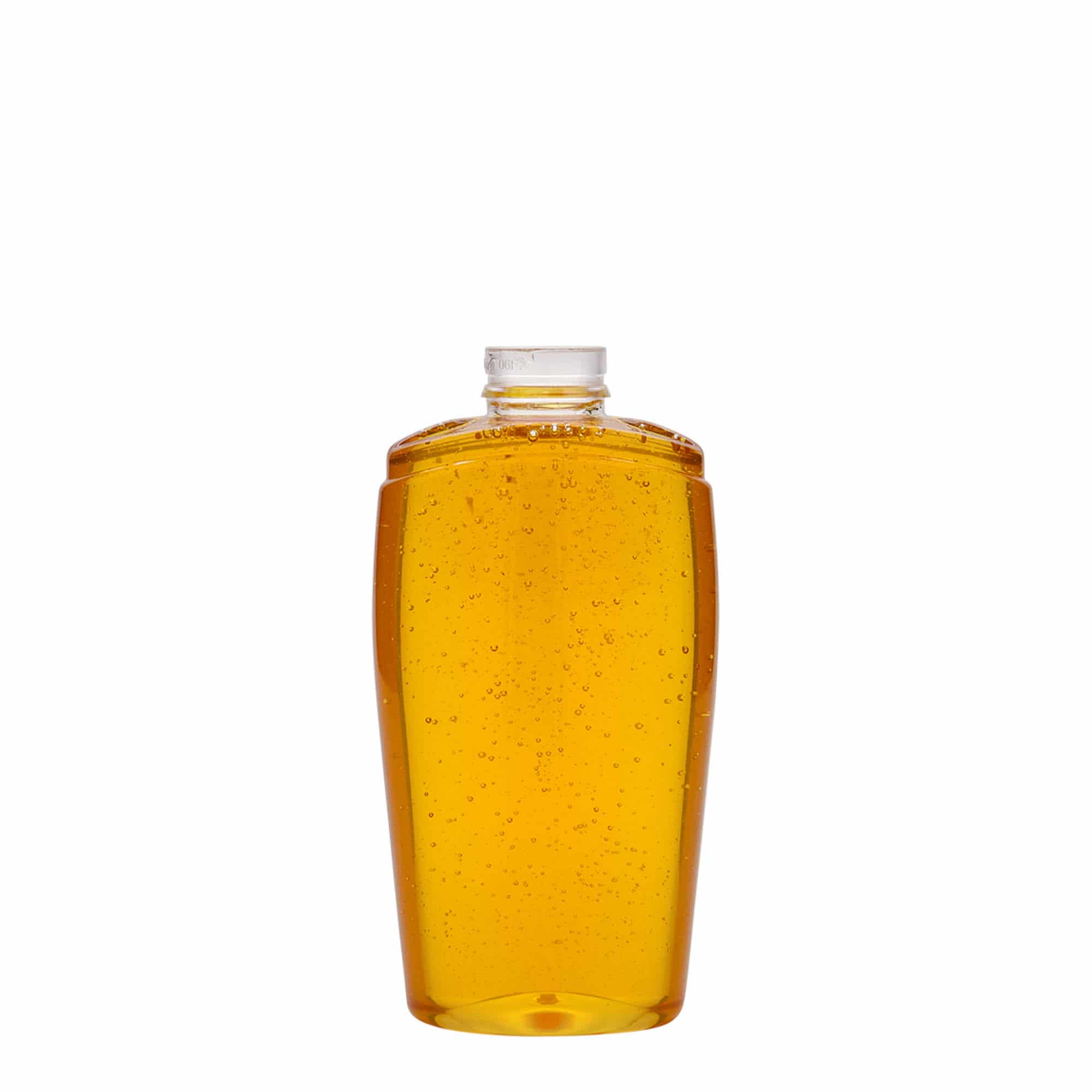 200 ml PET fľaša „Squeeze“, oválna, plast