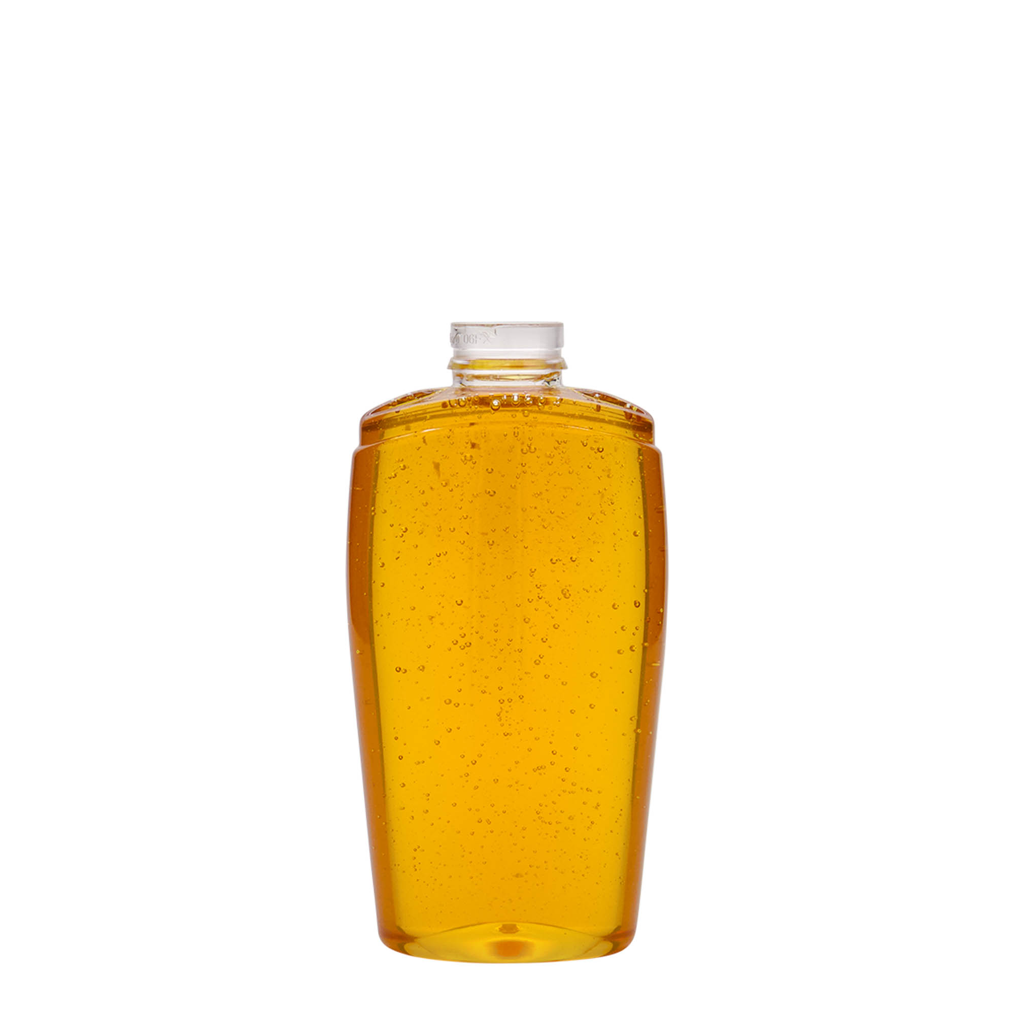 200 ml PET fľaša 'Squeeze', oválna, plastová