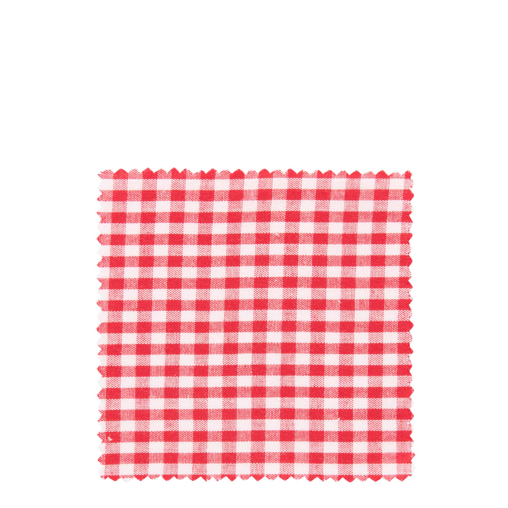 Kockované látkové prestieranie 12x12, štvorcové, textilné, červené, hrdlo: TO38-TO53