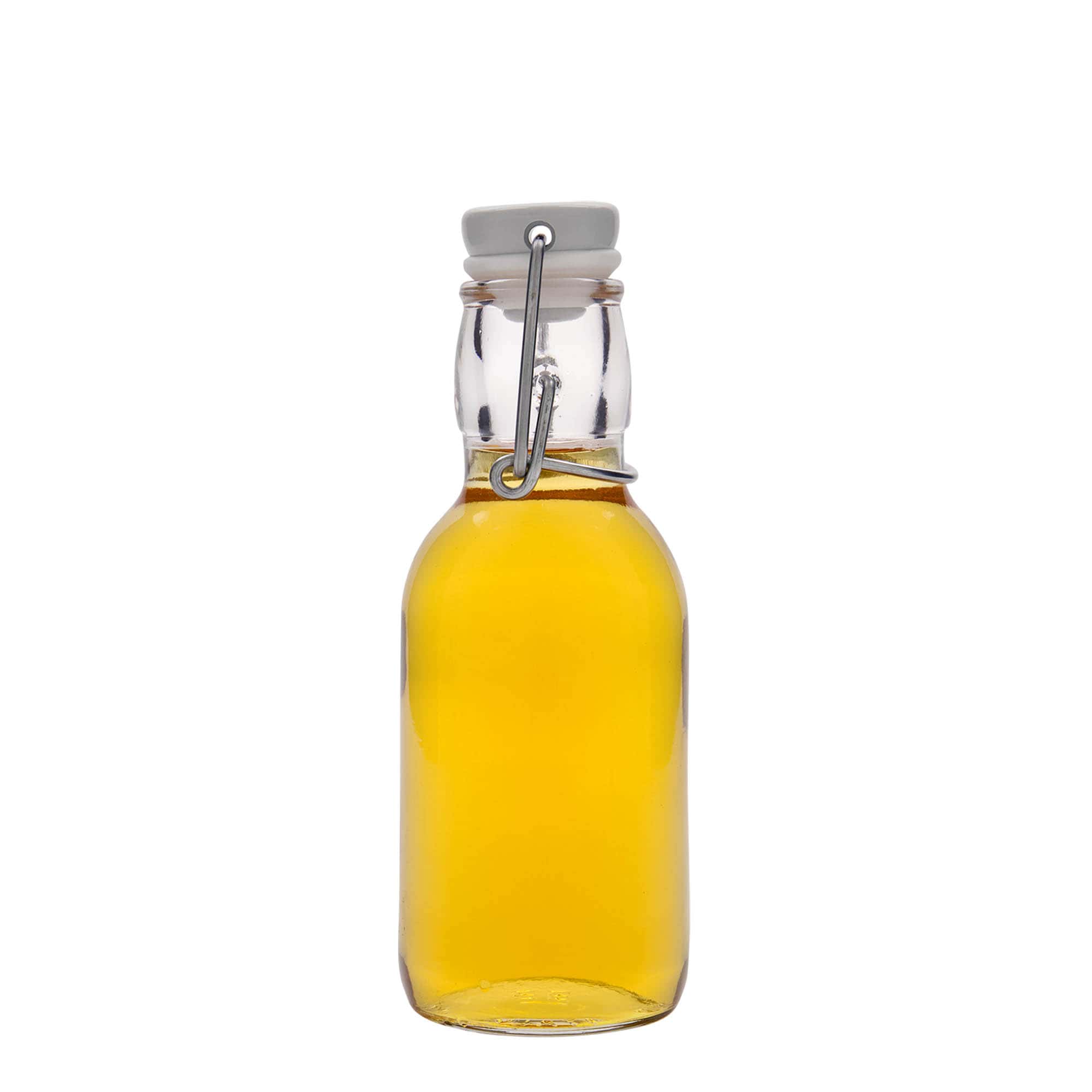 250 ml sklenená fľaša 'Emilia', hrdlo: uzáver s pákou