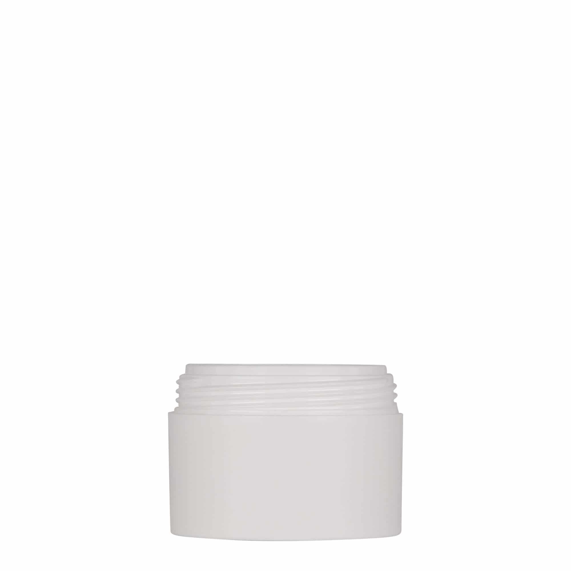 50 ml plastová dóza „Antonella“, PP, biela farba, hrdlo: skrutkovací uzáver 50 ml plastová dóza „Antonella“, PP, biela farba, hrdlo: skrutkovací uzáver