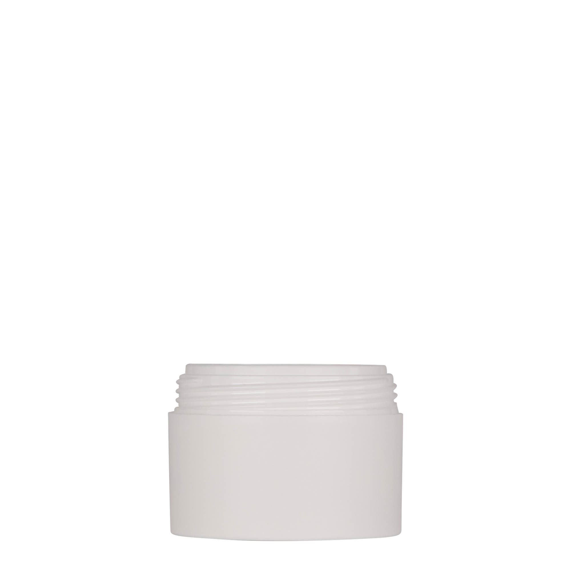 50 ml plastová dóza 'Antonella', PP, biela, hrdlo: závitové viečko 50 ml plastová dóza 'Antonella', PP, biela, hrdlo: závitové viečko