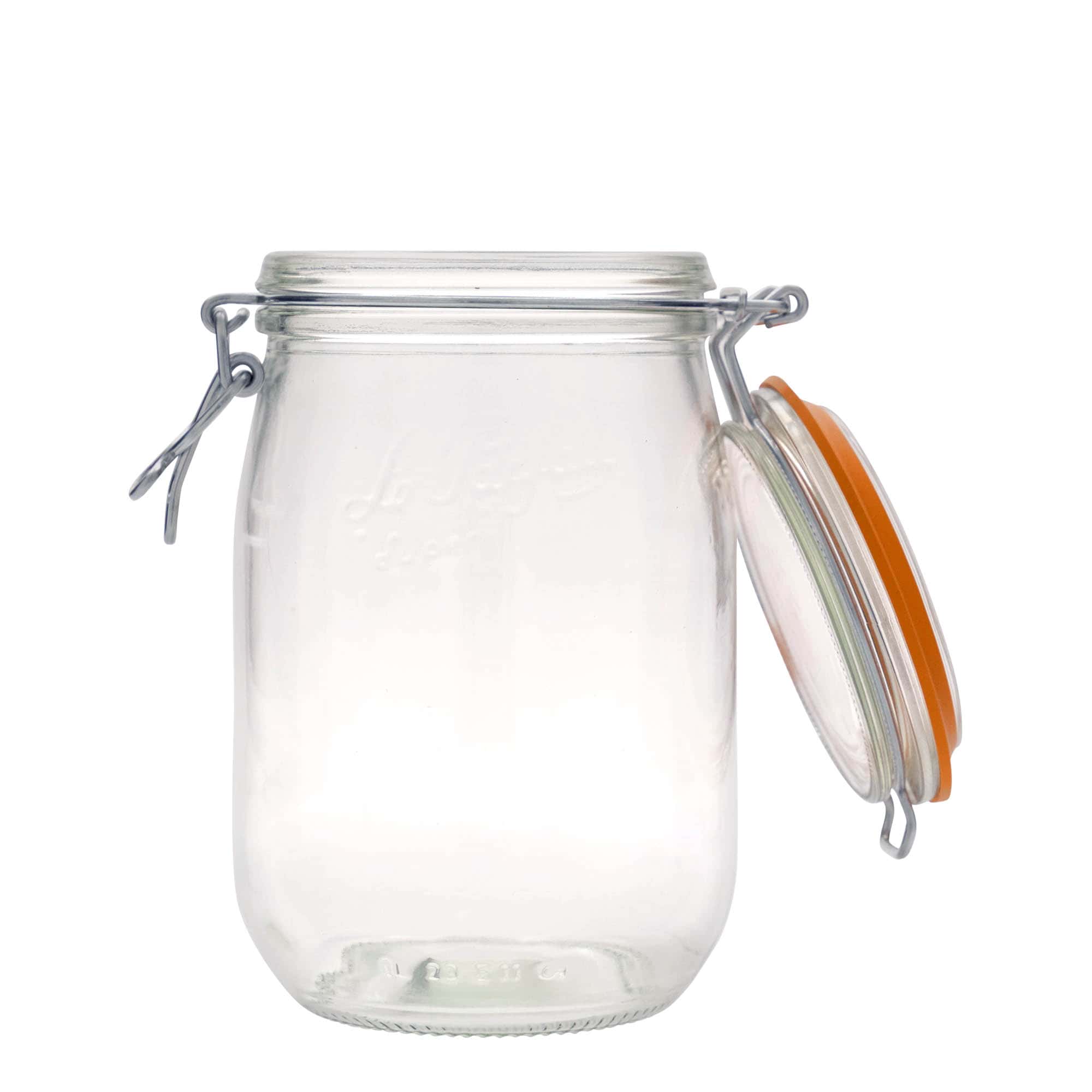 1 000 ml pohár so strmeňovým uzáverom „Le Parfait Super Bocal“, hrdlo: strmeňový uzáver
