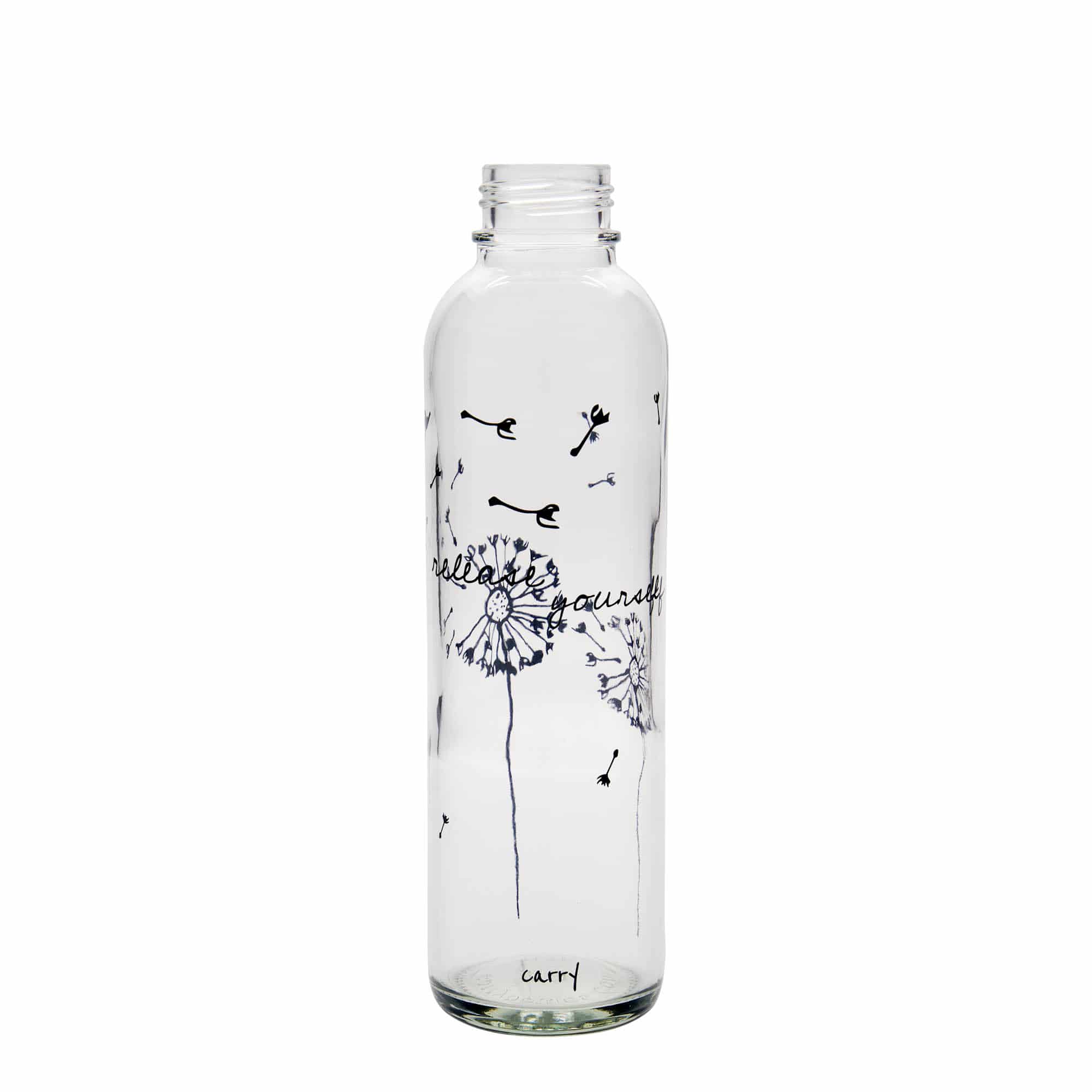 700 ml fľaša na pitie CARRY Bottle, motív: Uvoľni sa, uzáver: skrutkovací