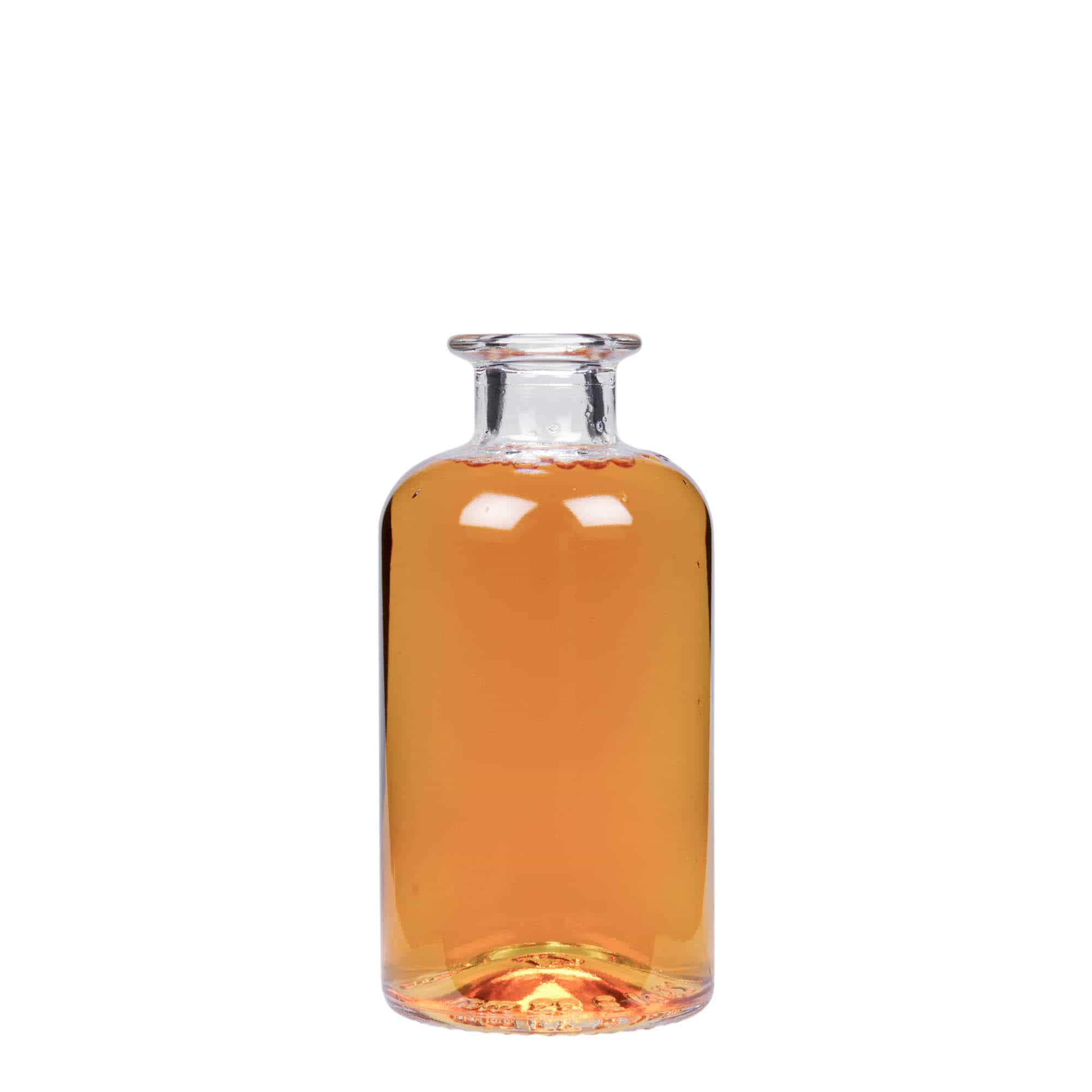 250 ml sklená fľaša lekárnická, hrdlo: korok