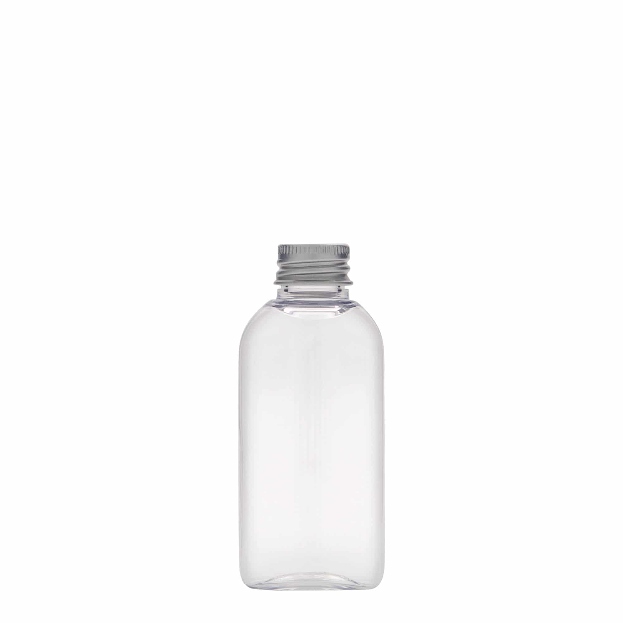 50 ml PET fľaša 'Iris', oválna, plast, hrdlo: 20/410