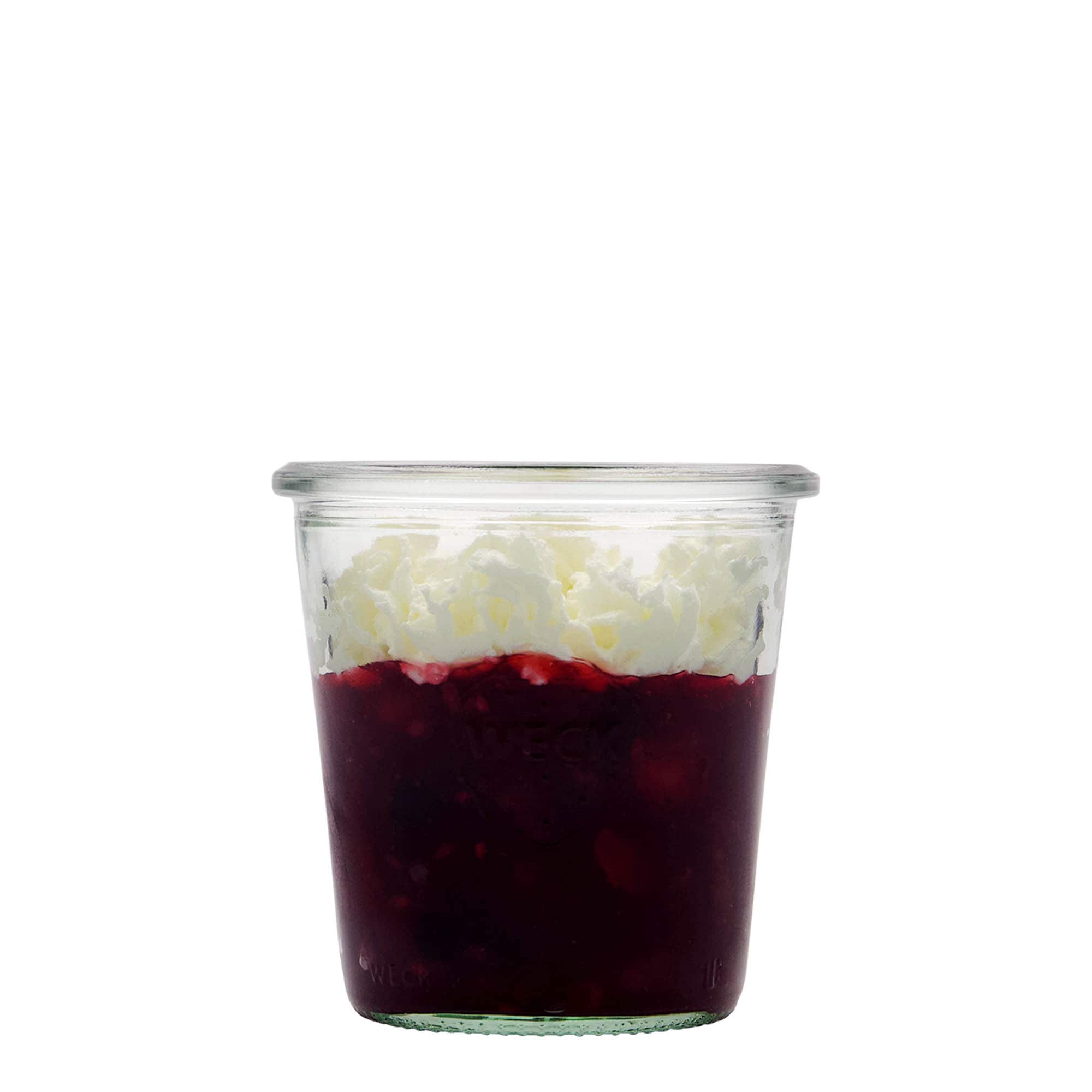 290 ml WECK-sturzové sklo, otvor: okrúhly okraj