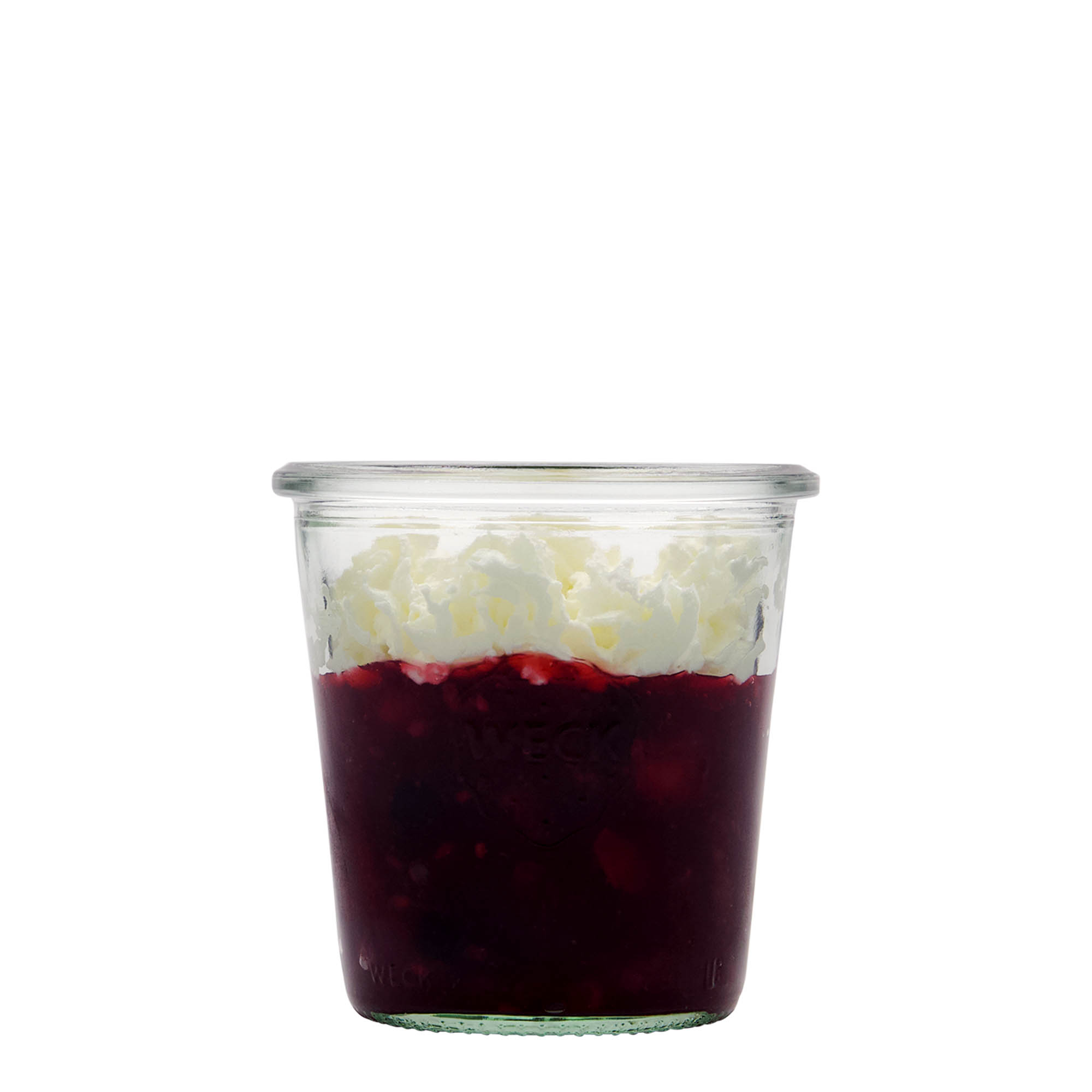 290 ml WECK-sturzové sklo, otvor: okrúhly okraj