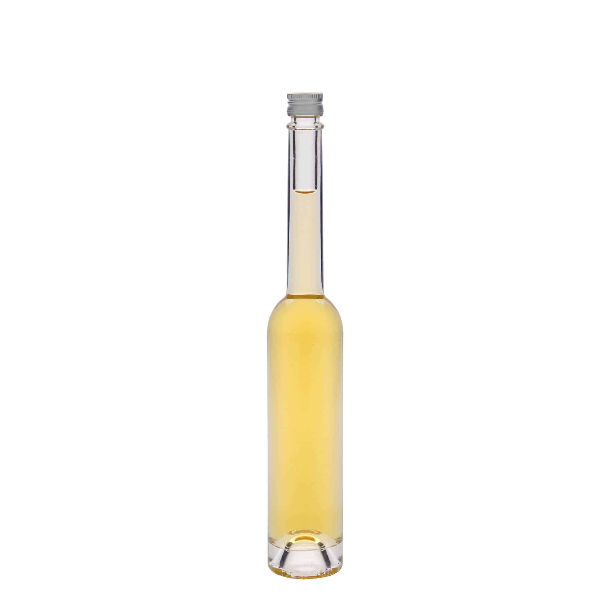 100 ml sklená fľaša „Platina“, hrdlo: PP 18