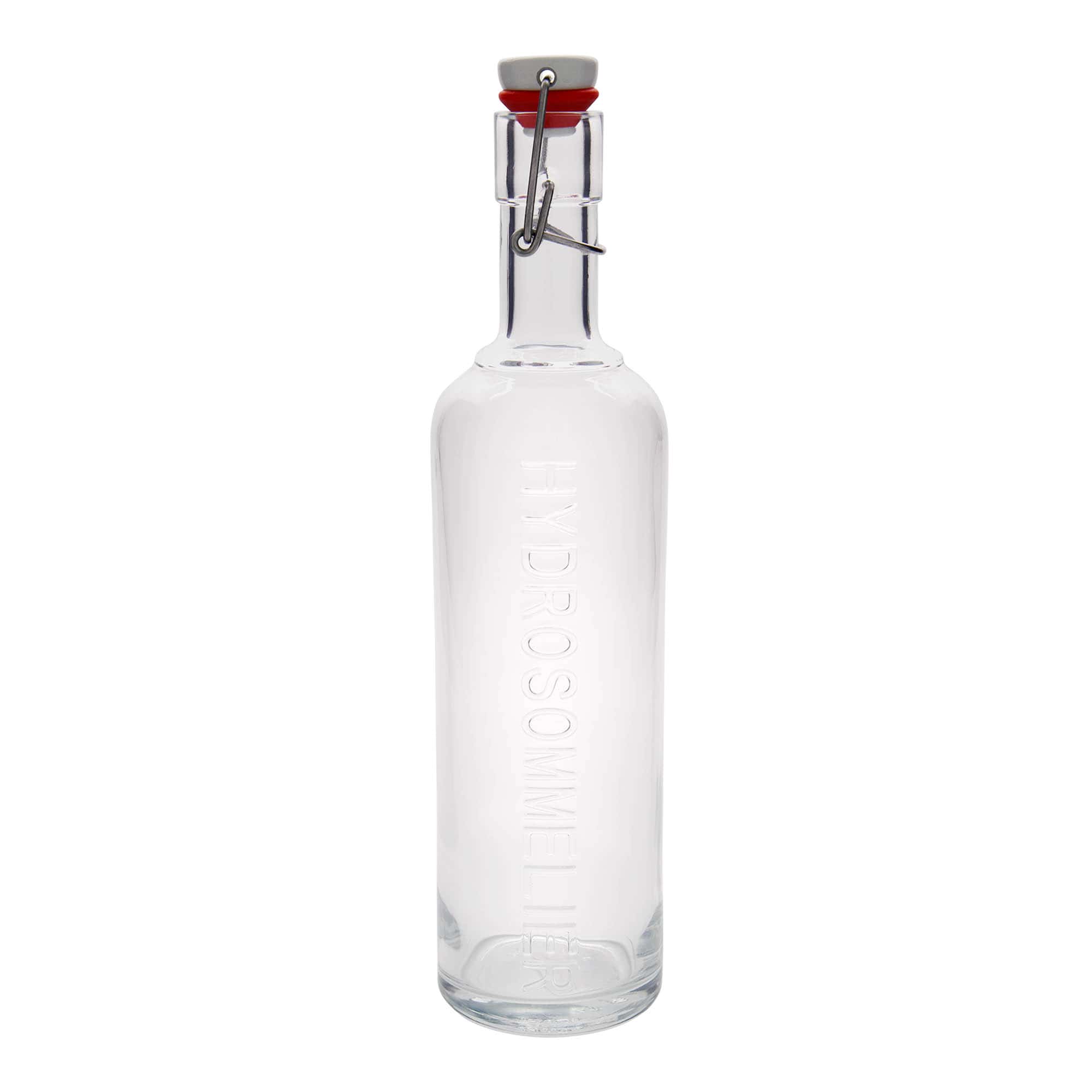 1 000 ml sklenená fľaša 'Optima Hydrosommelier', uzáver: pákový uzáver