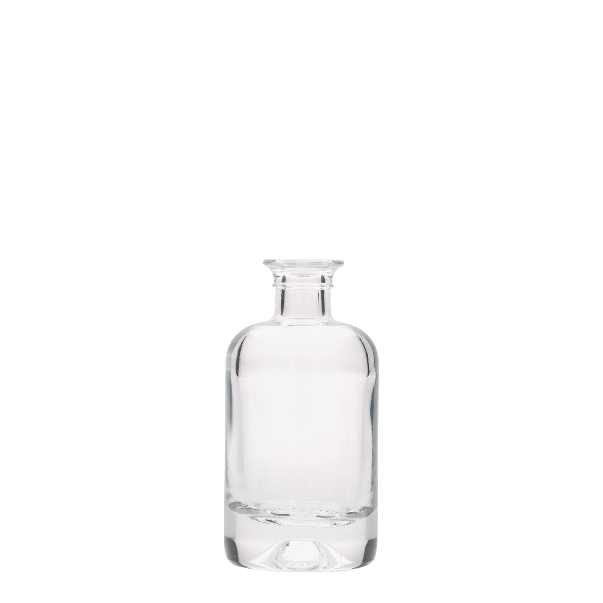 40 ml lekárenská sklenená fľaša, hrdlo: korok