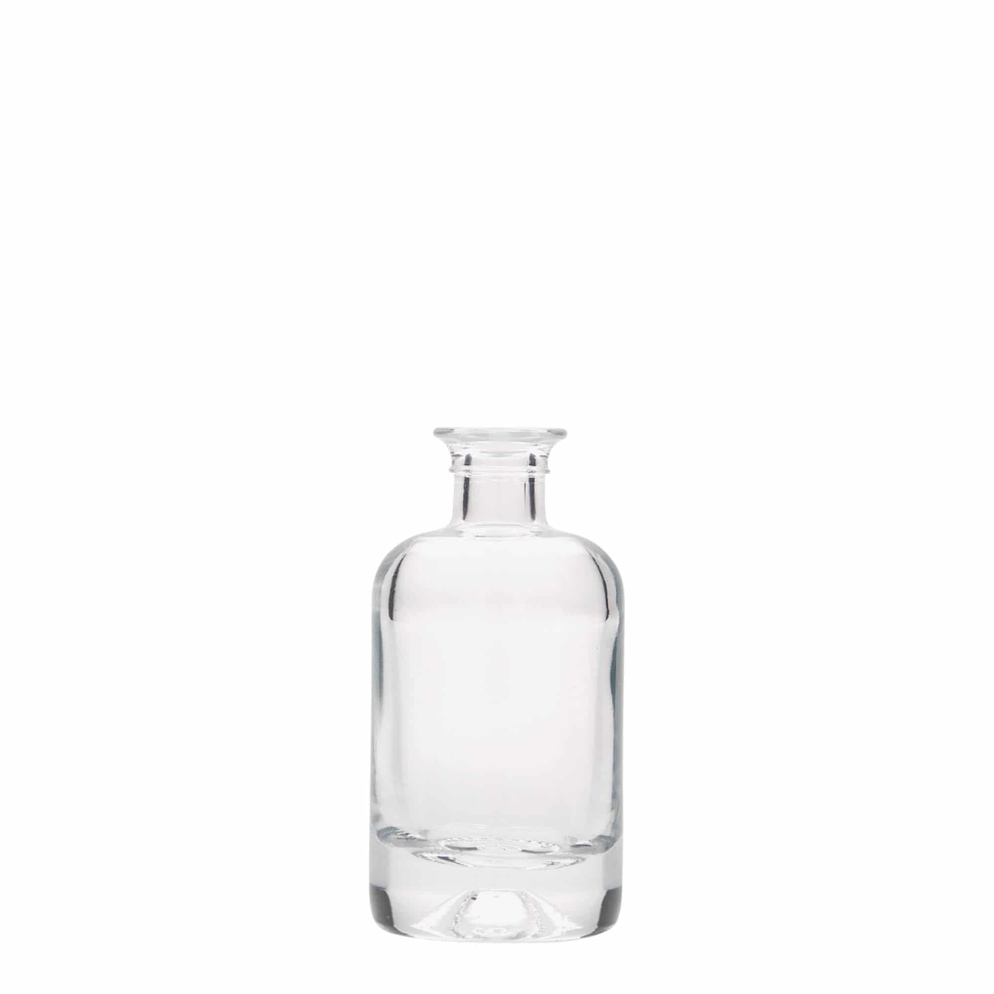 40 ml lekárenská sklenená fľaša, hrdlo: korok