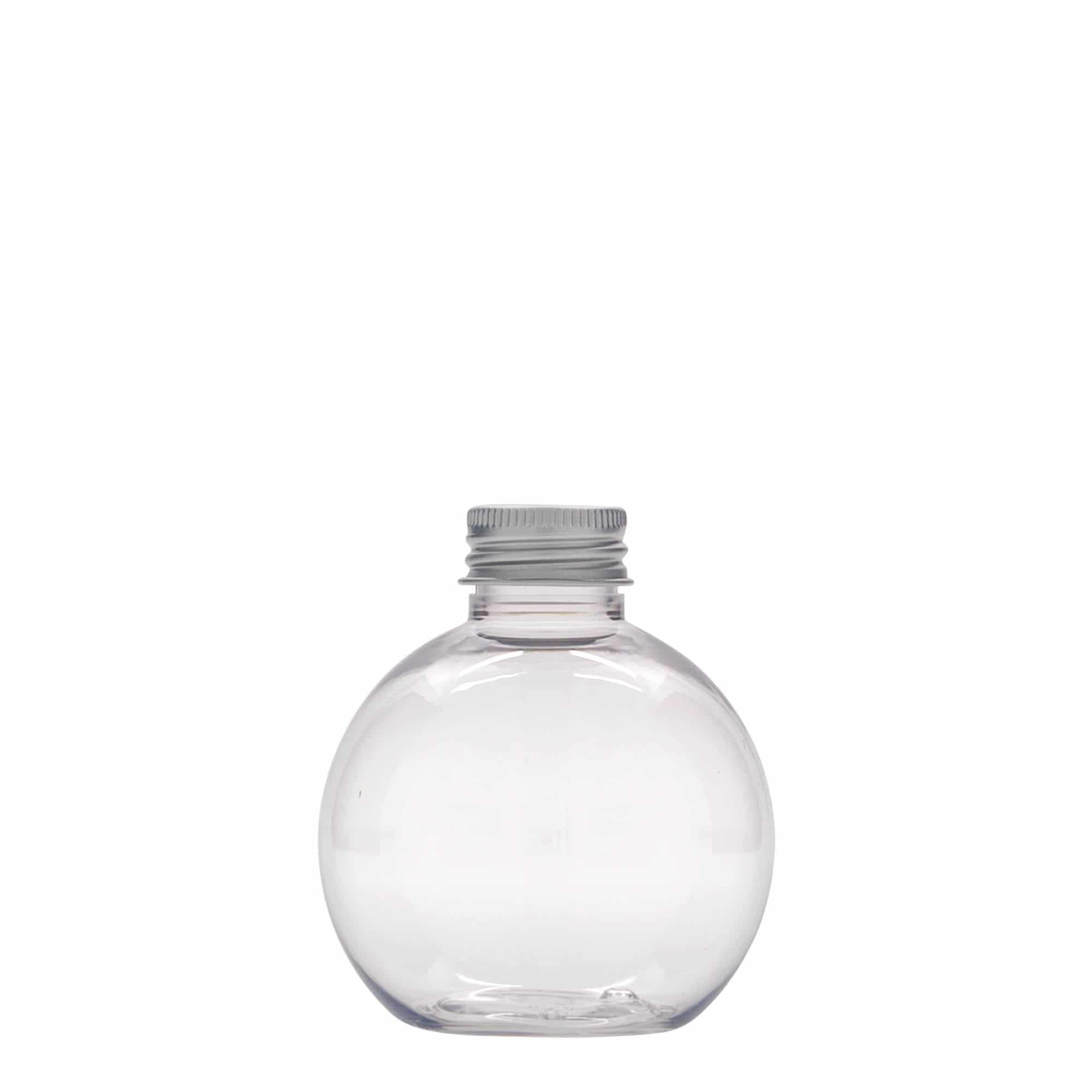150 ml PET fľaša „Perry“, okrúhla, plast, hrdlo: GPI 24/410