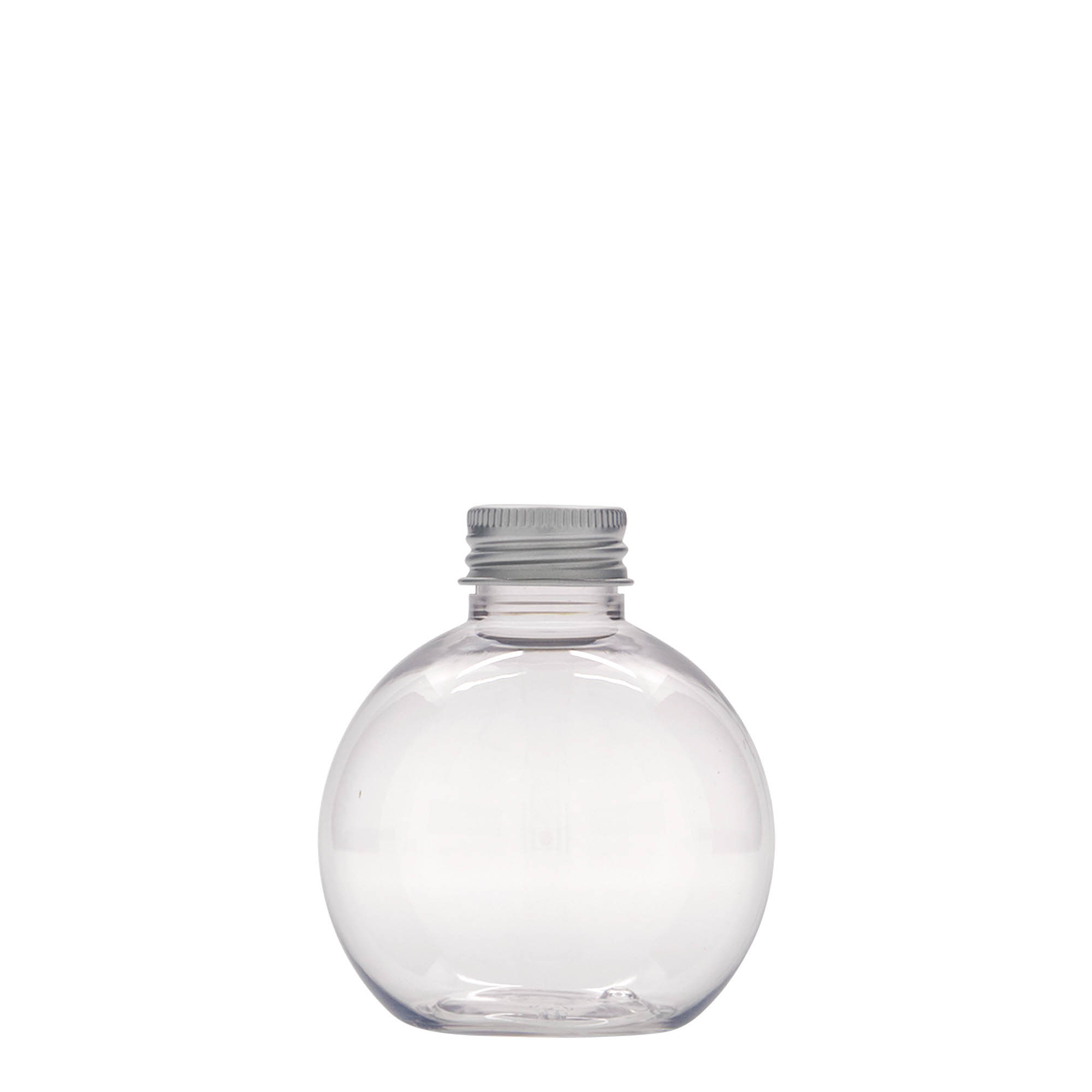 150 ml PET fľaša 'Perry', okrúhla, plast, hrdlo: 24/410