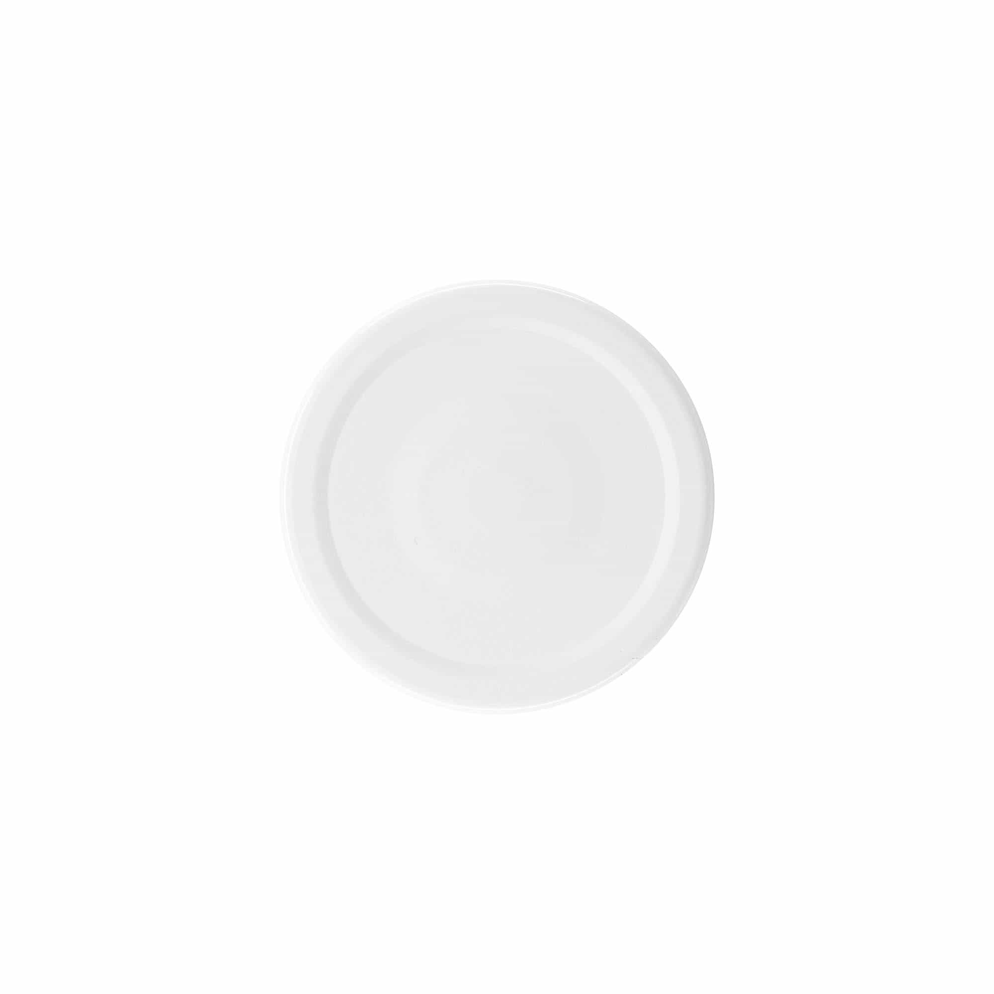 Uzáver deep twist off, biely plech, biela farba, pre hrdlo: Deep-TO 66