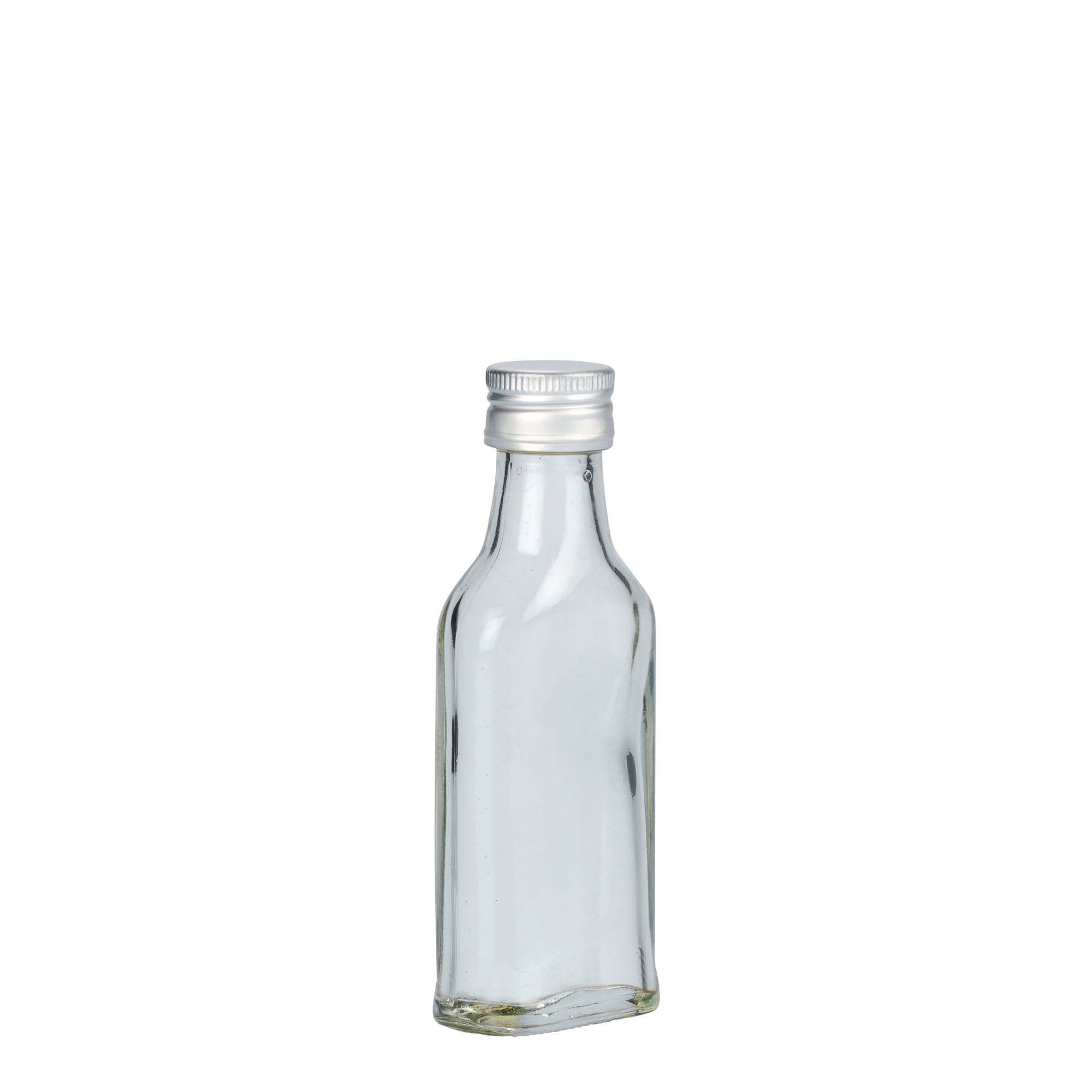 40 ml vrecková fľaša, obdĺžniková, hrdlo: PP 22 40 ml vrecková fľaša, obdĺžniková, hrdlo: PP 22