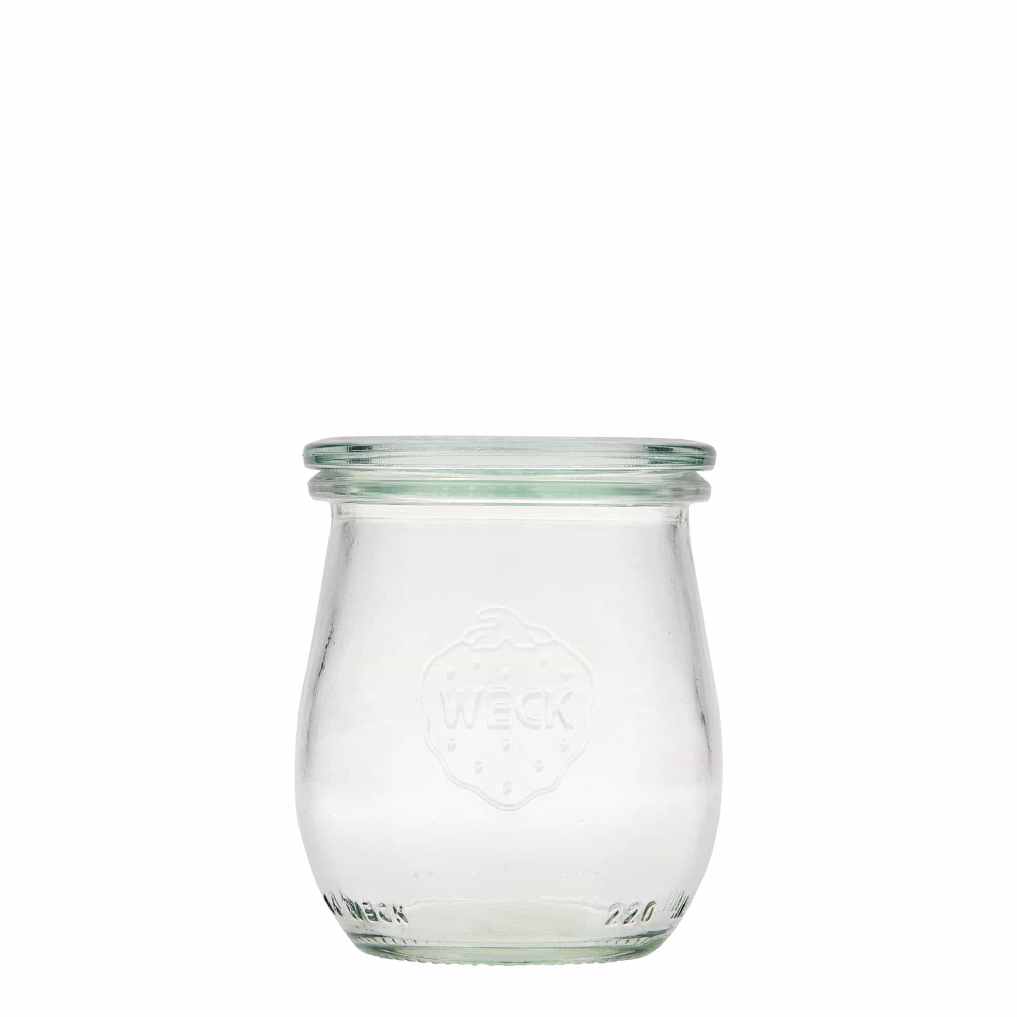 220 ml WECK tulipánový pohár, hrdlo: okrúhly okraj 220 ml WECK tulipánový pohár, hrdlo: okrúhly okraj