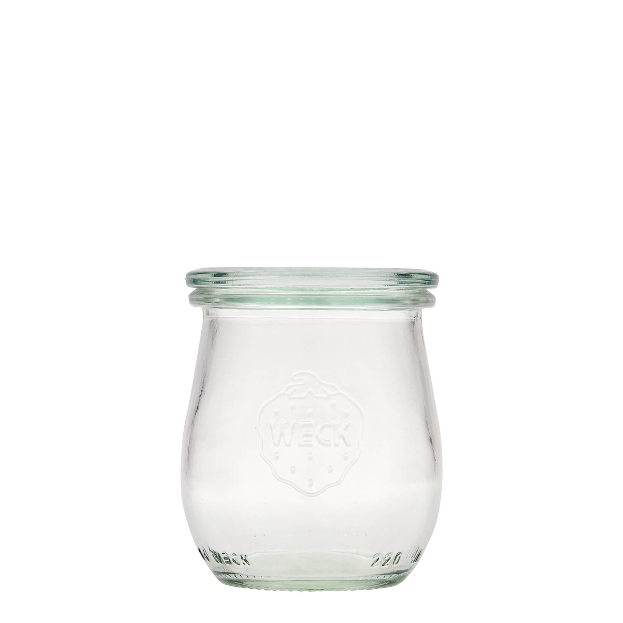 220 ml WECK tulipánová nádoba, otvor: okrúhly okraj