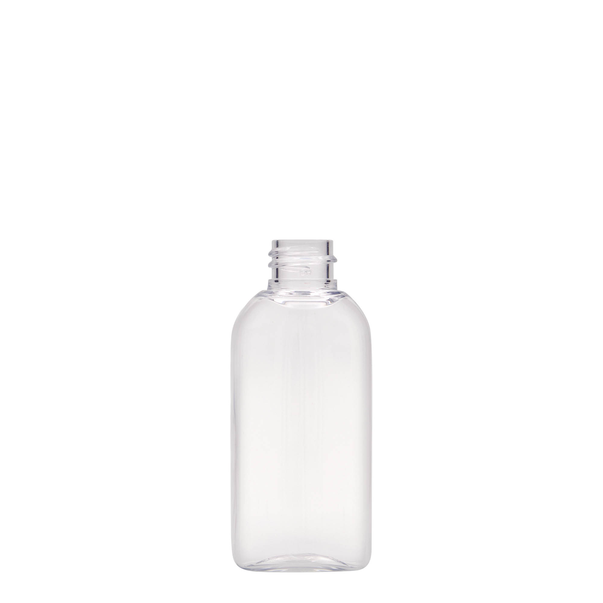 50 ml PET fľaša 'Iris', oválna, plast, hrdlo: 20/410