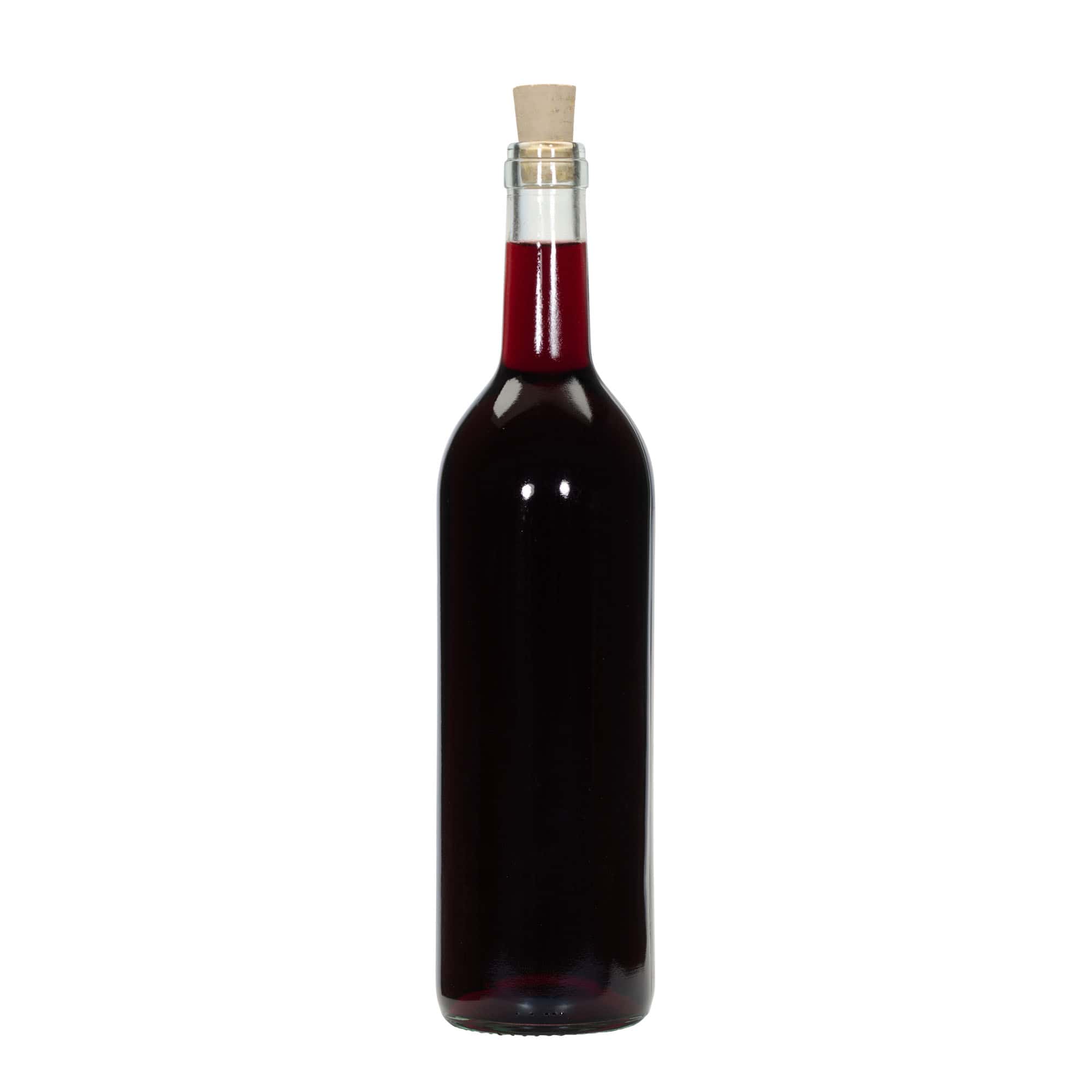 750 ml sklenená fľaša 'Bordeaux Tradition', hrdlo: korok 750 ml sklenená fľaša 'Bordeaux Tradition', hrdlo: korok