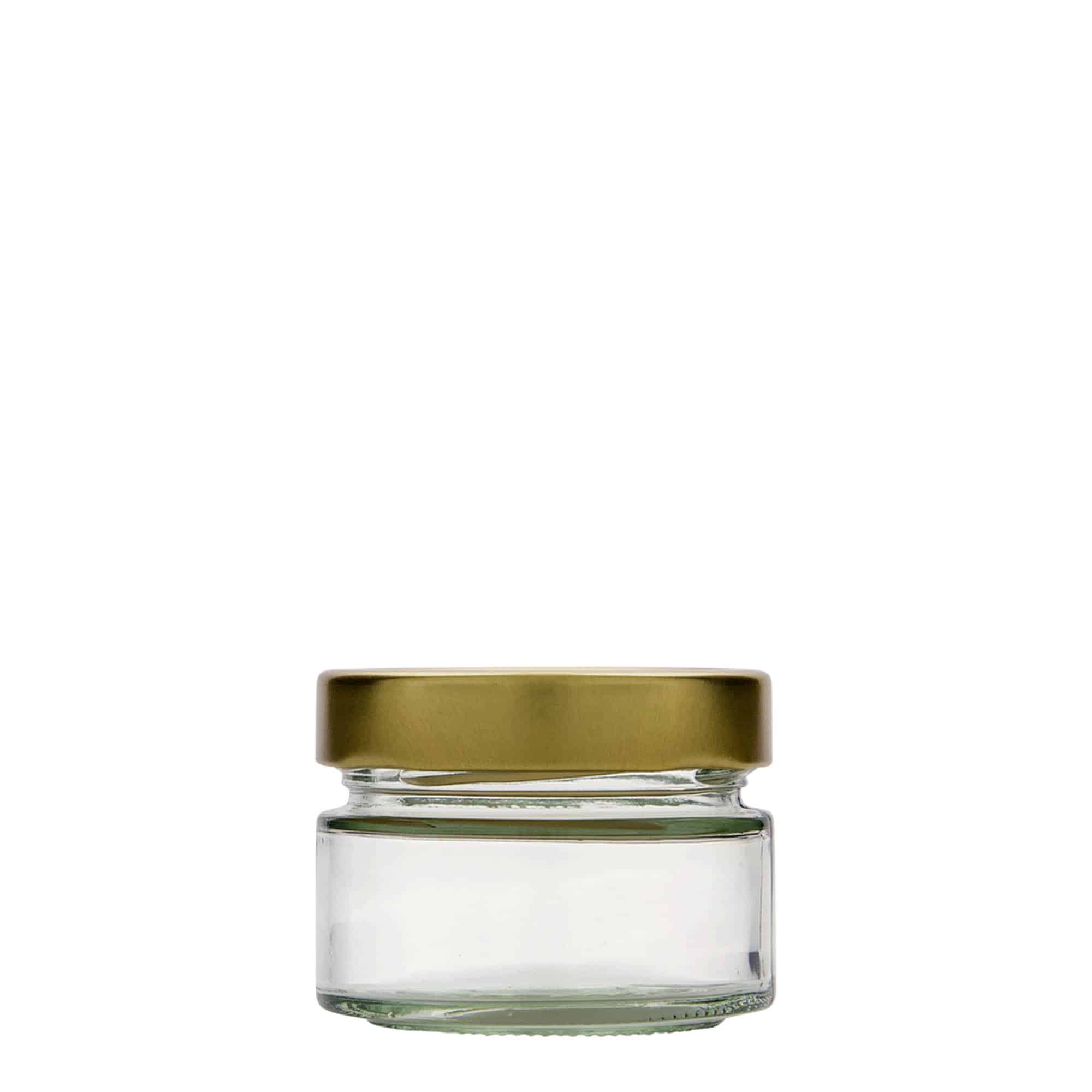 130 ml okrúhly pohár „Aurora“, hrdlo: deep twist off (DTO 66)