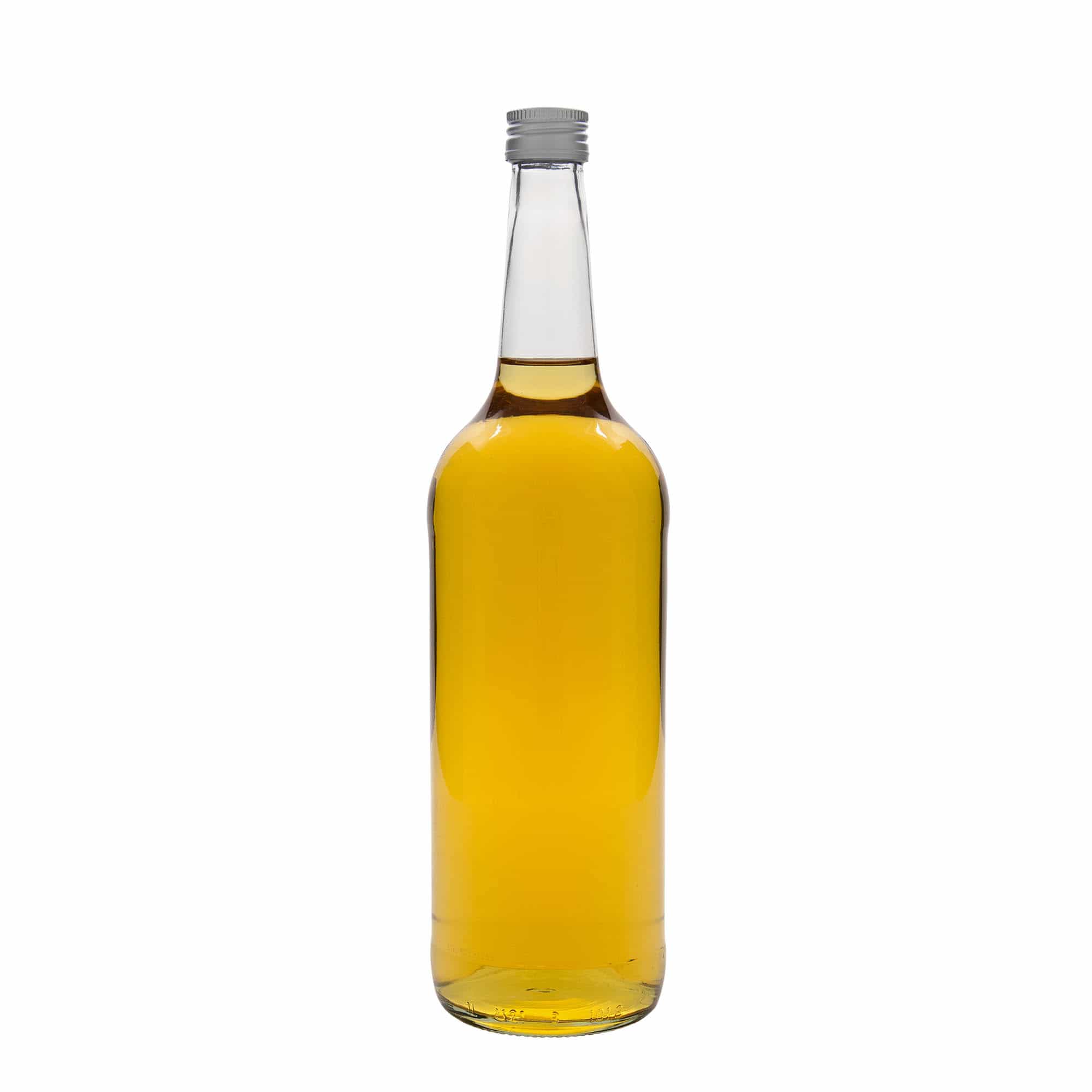 1 000 ml sklená fľaša rovné hrdlo, hrdlo: korok