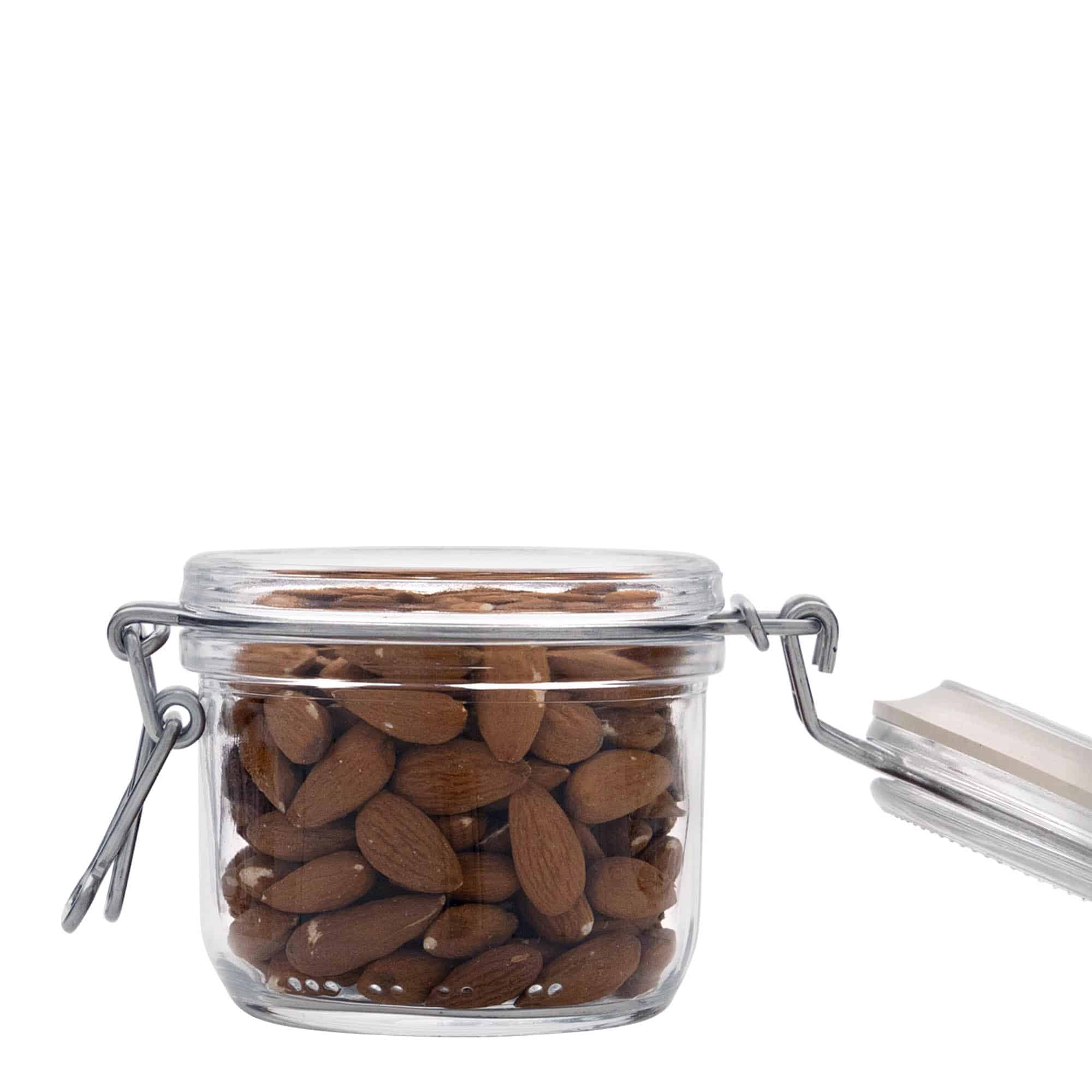 200 ml pohár so strmeňovým uzáverom „Fido“, hrdlo: strmeňový uzáver