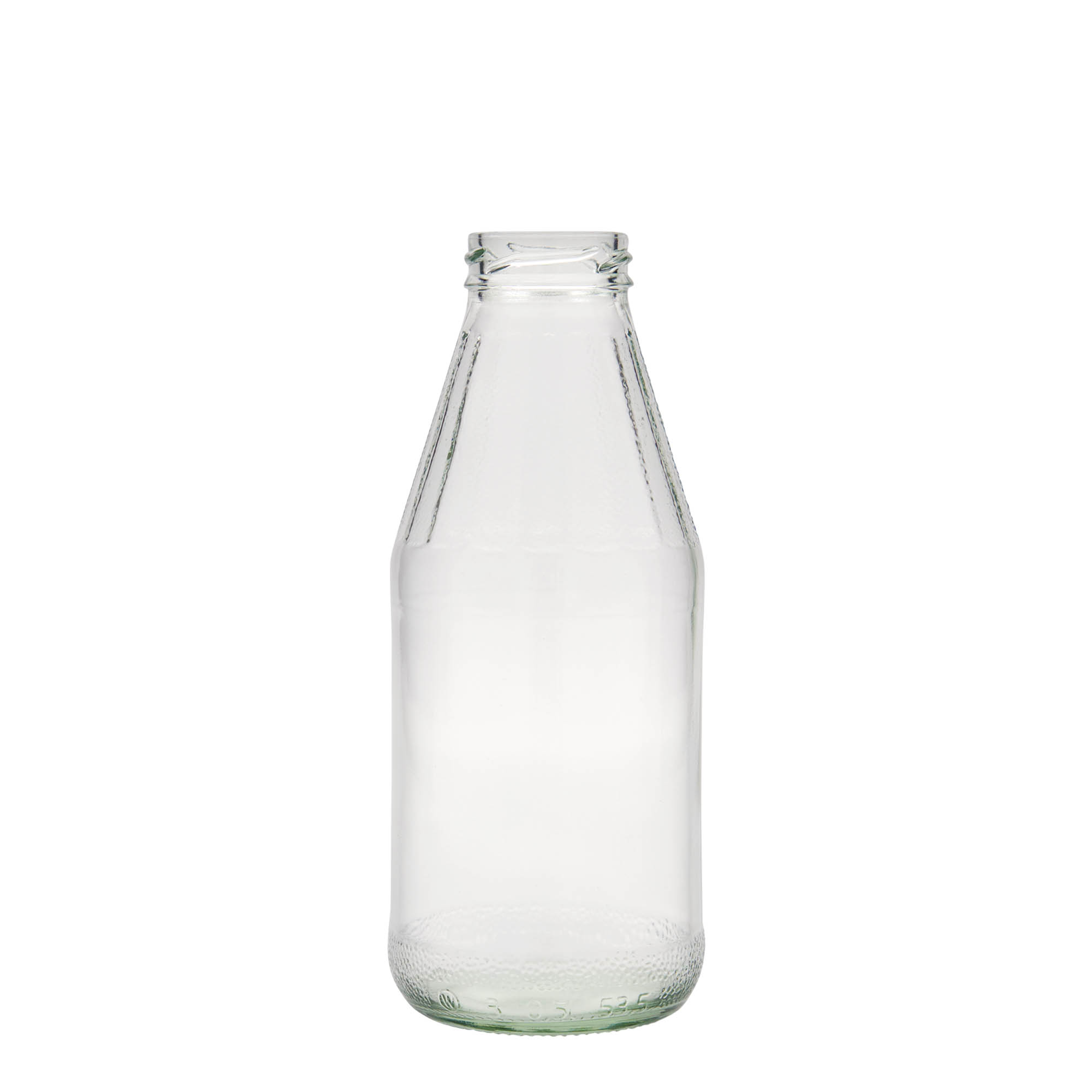 500 ml širokouhlá univerzálna fľaša, sklo, hrdlo: Twist-Off (TO 43)