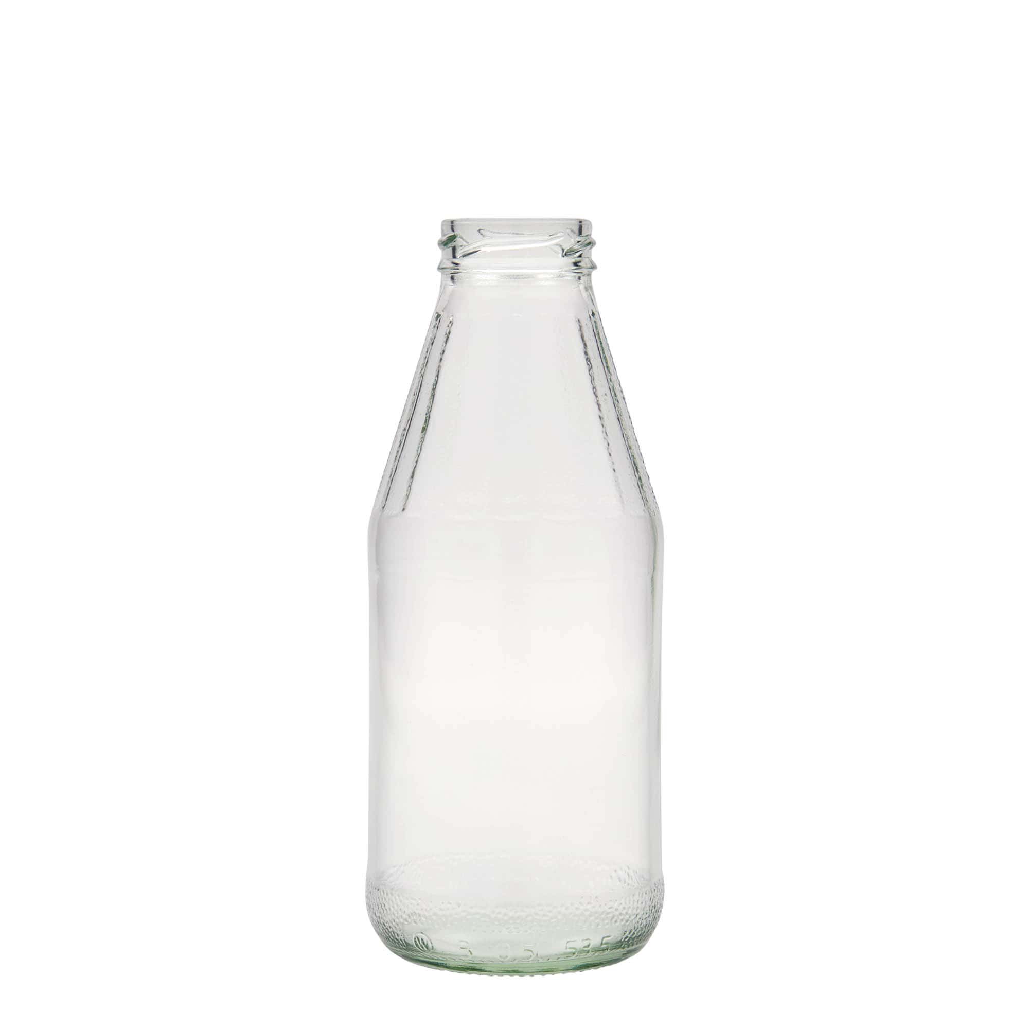 500 ml širokouhlá univerzálna fľaša, sklo, hrdlo: Twist-Off (TO 43)