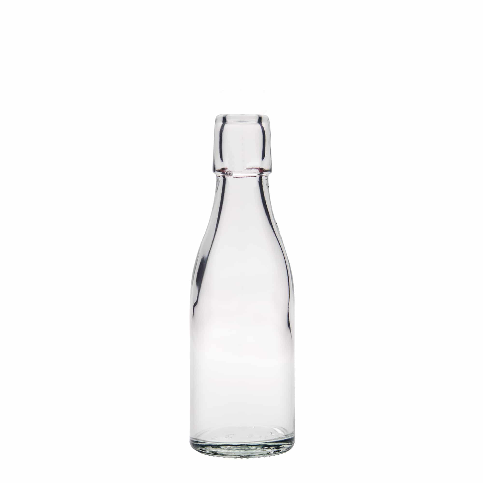 200 ml sklenená fľaša 'Paul', hrdlo: pákové uzatváranie