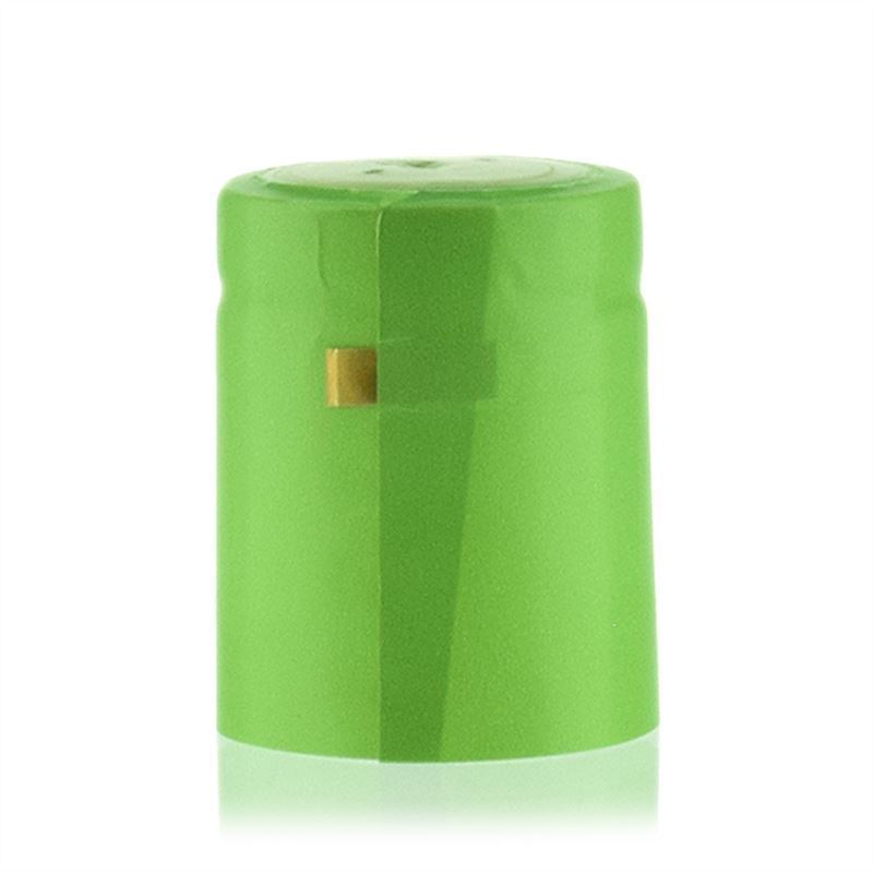Plastové puzdro 32 x 41, PVC plast, lipovozelená farba
