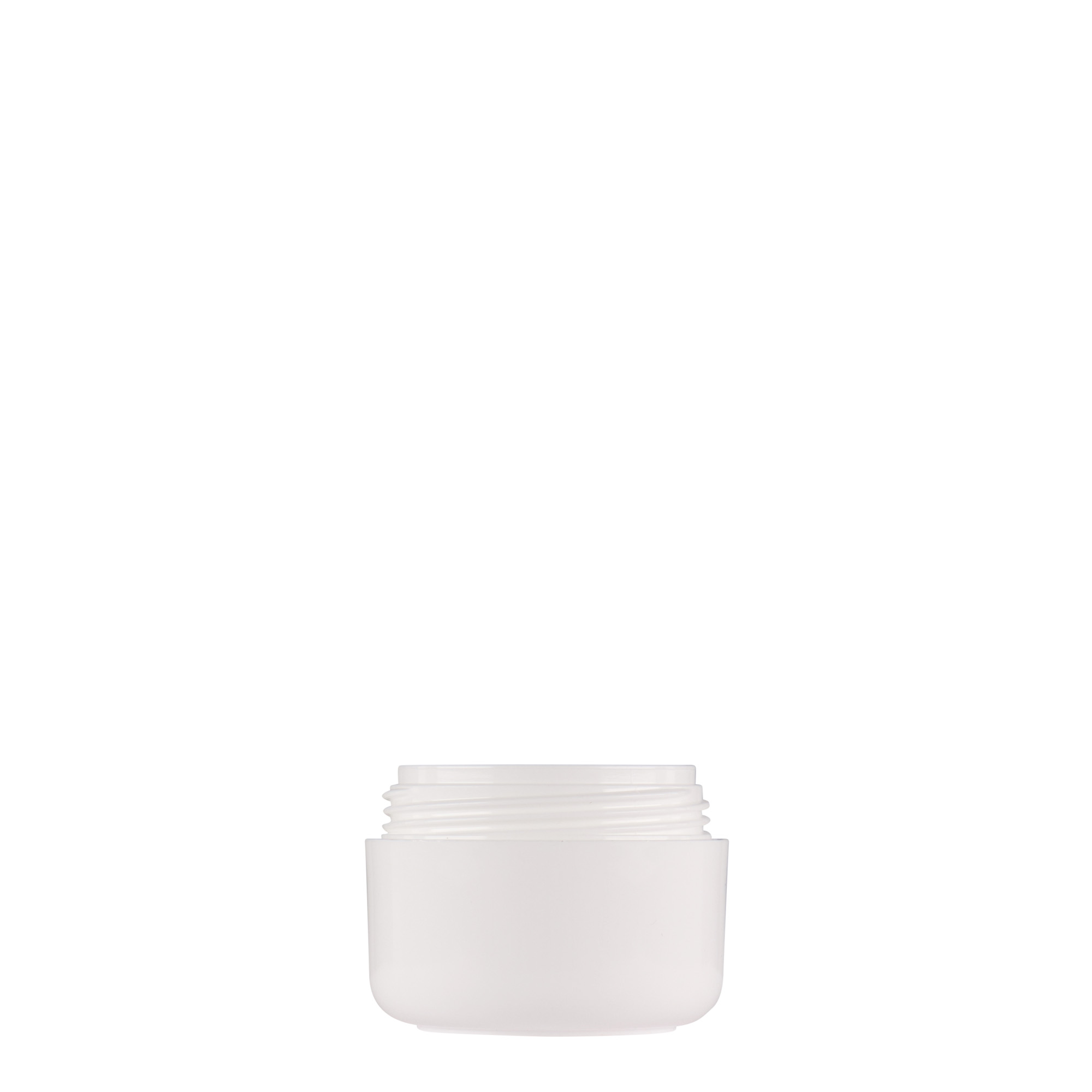 15 ml plastová dóza 'Bianca', PP, biela, hrdlo: závitové uzáver 15 ml plastová dóza 'Bianca', PP, biela, hrdlo: závitové uzáver
