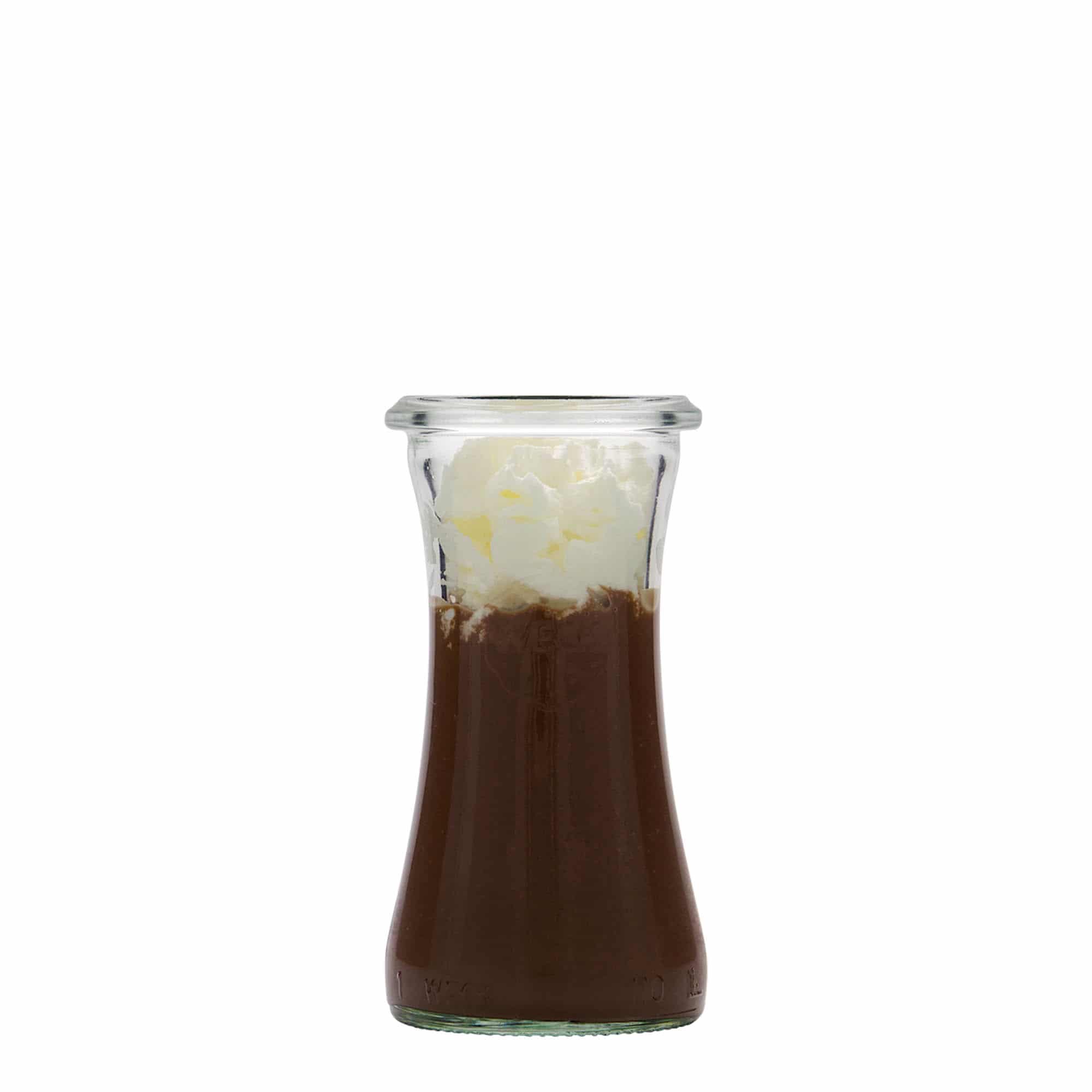110 ml WECK pohár na delikatesy, hrdlo: okrúhly okraj