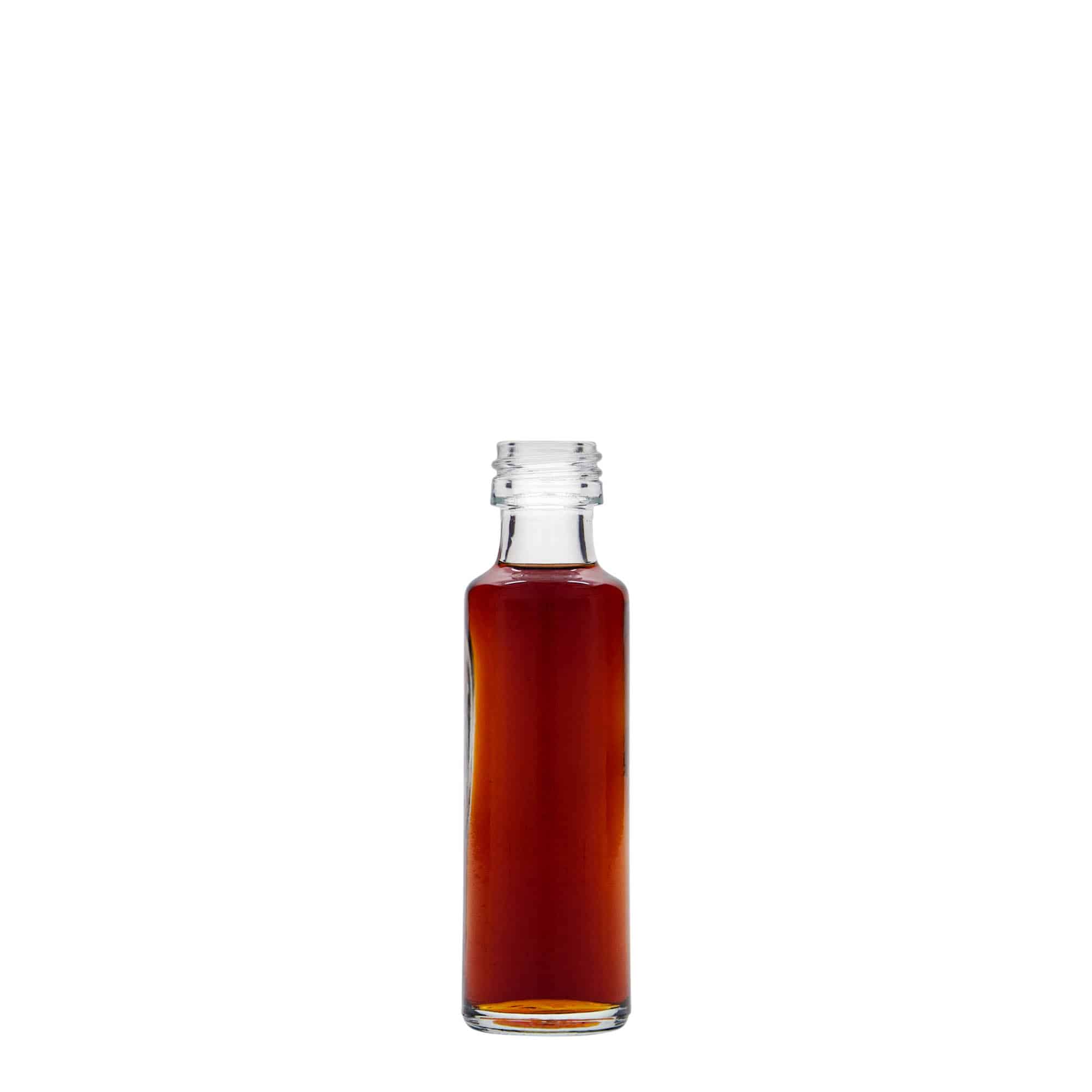 20 ml sklená fľaša „Dorica“, hrdlo: PP 18