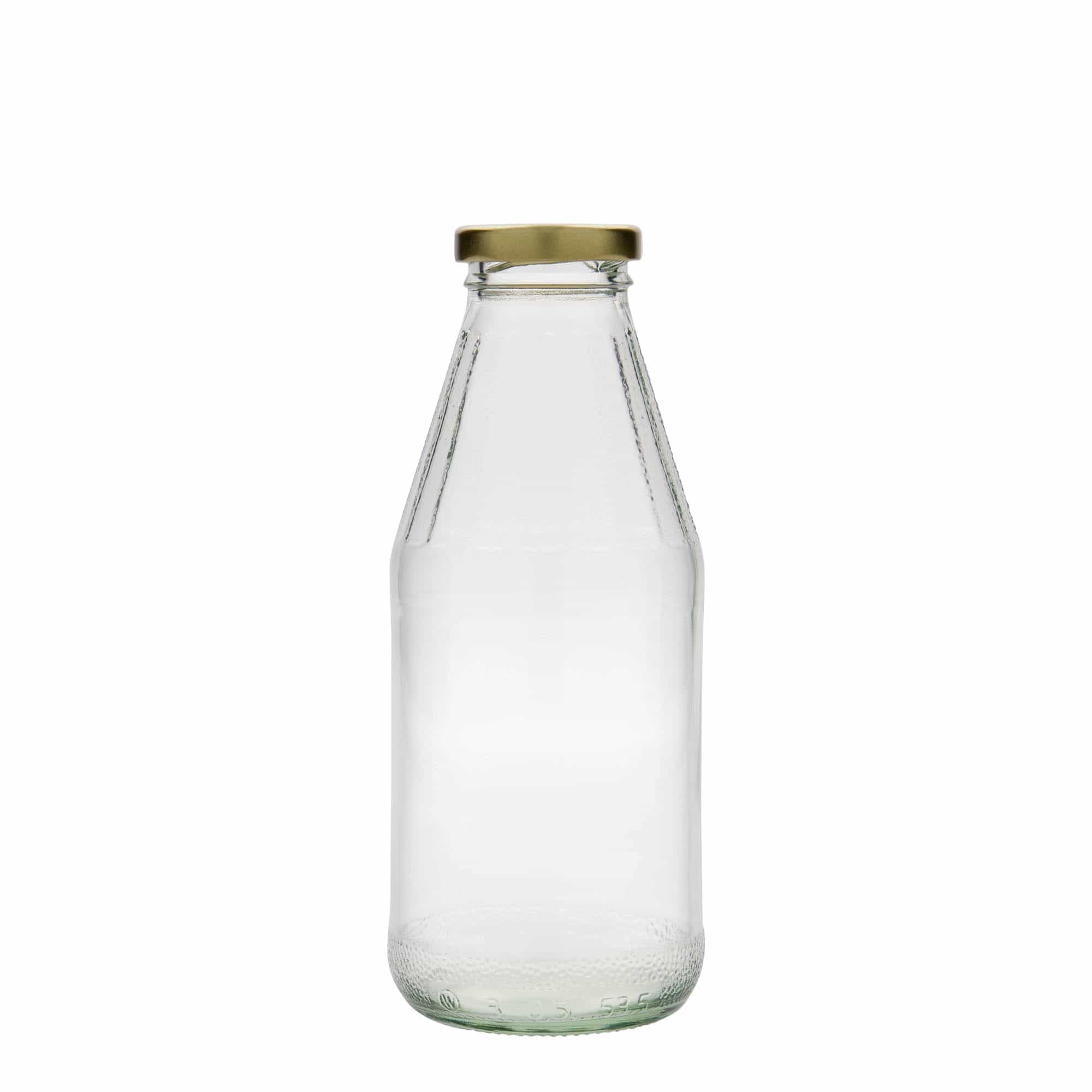 500 ml univerzálna fľaša so širokým hrdlom, sklená, hrdlo: twist off (TO 43)
