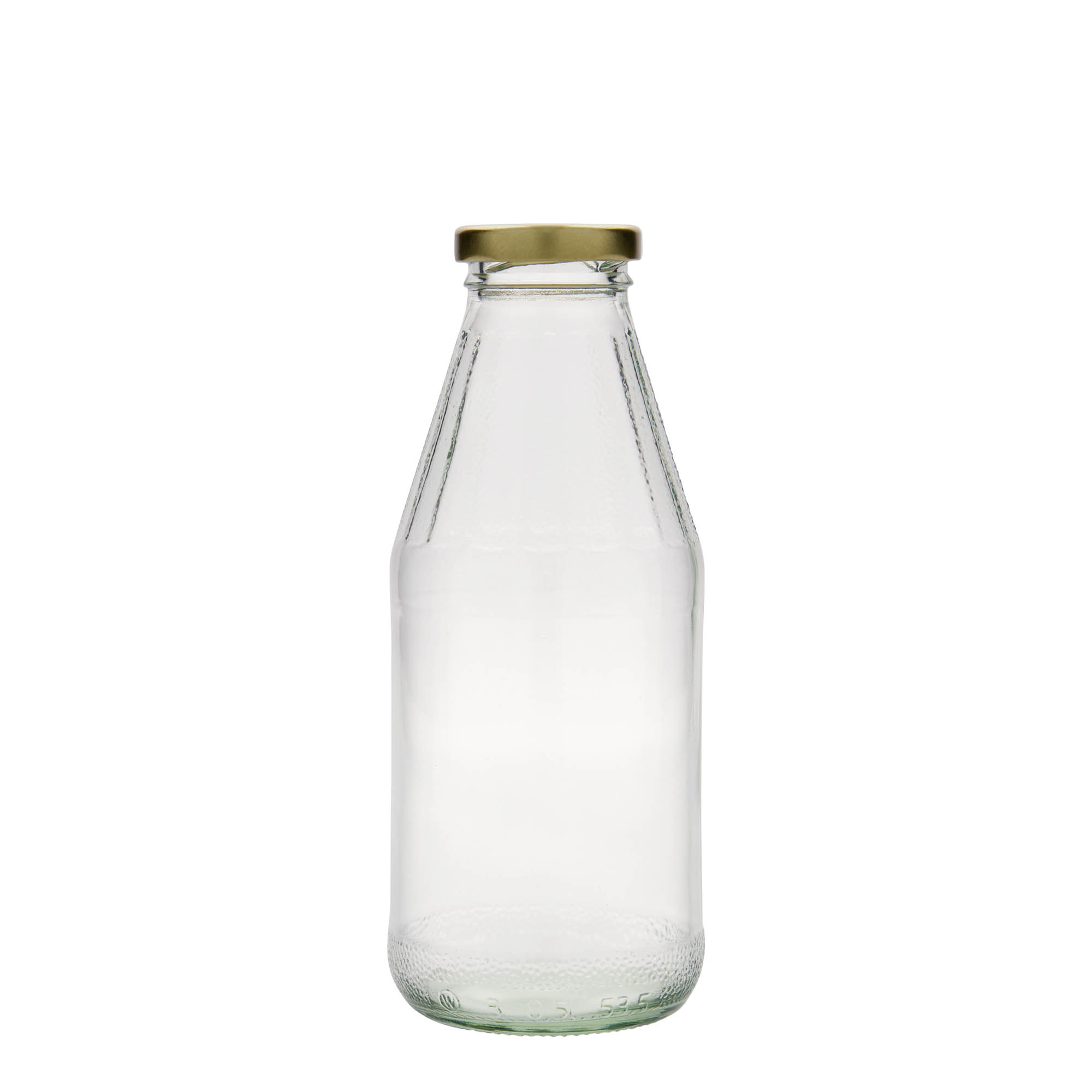 500 ml širokouhlá univerzálna fľaša, sklo, hrdlo: Twist-Off (TO 43)