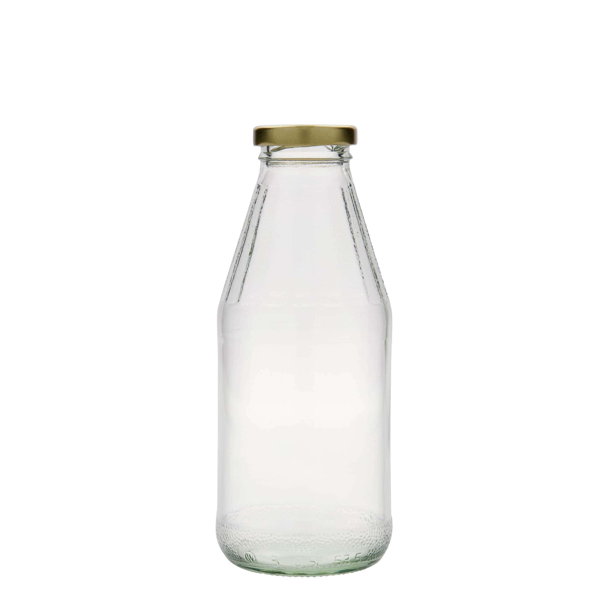 500 ml širokouhlá univerzálna fľaša, sklo, hrdlo: Twist-Off (TO 43)