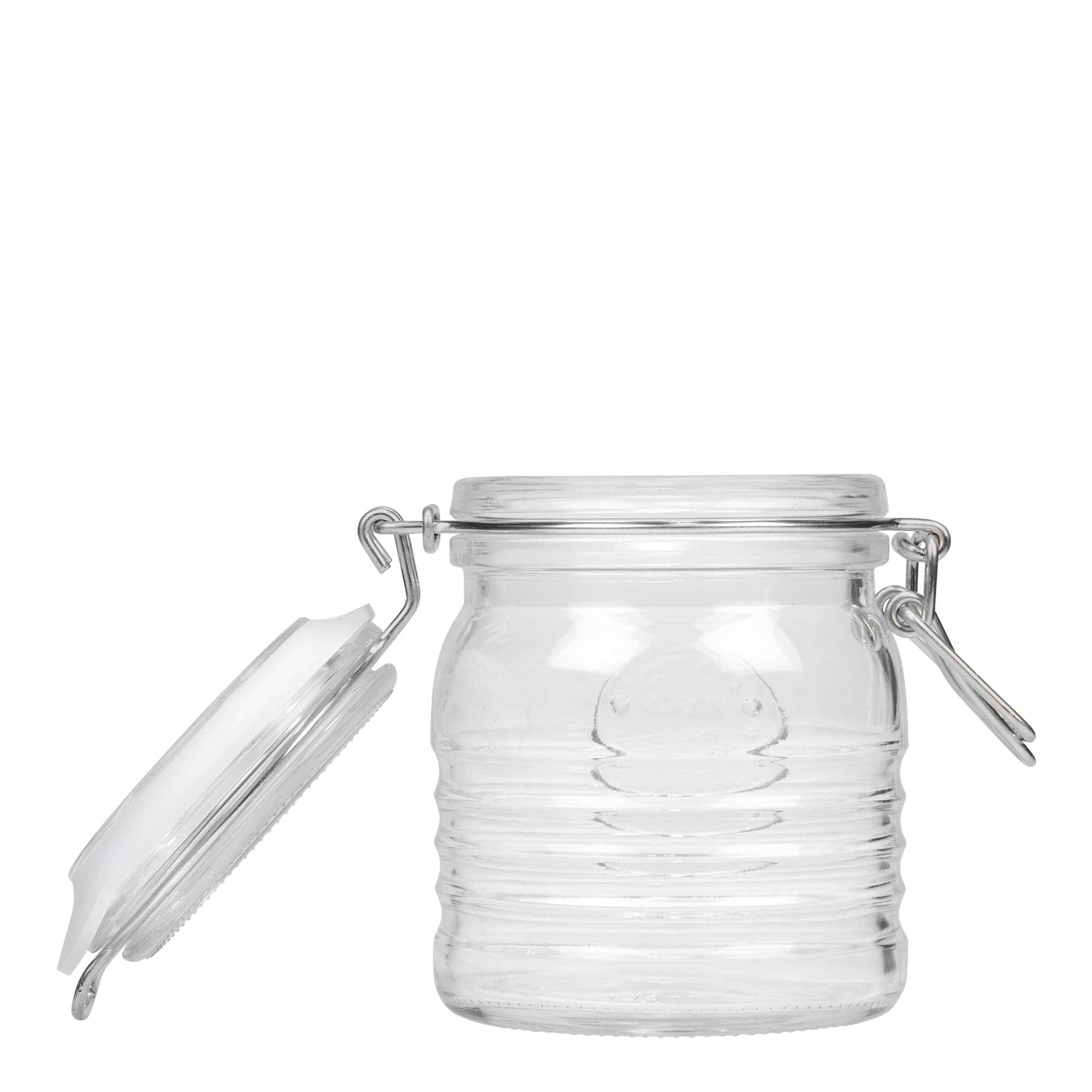 350 ml sklenená nádoba so záklopkou 'Officina 1825', hrdlo: uzáver so záklopkou