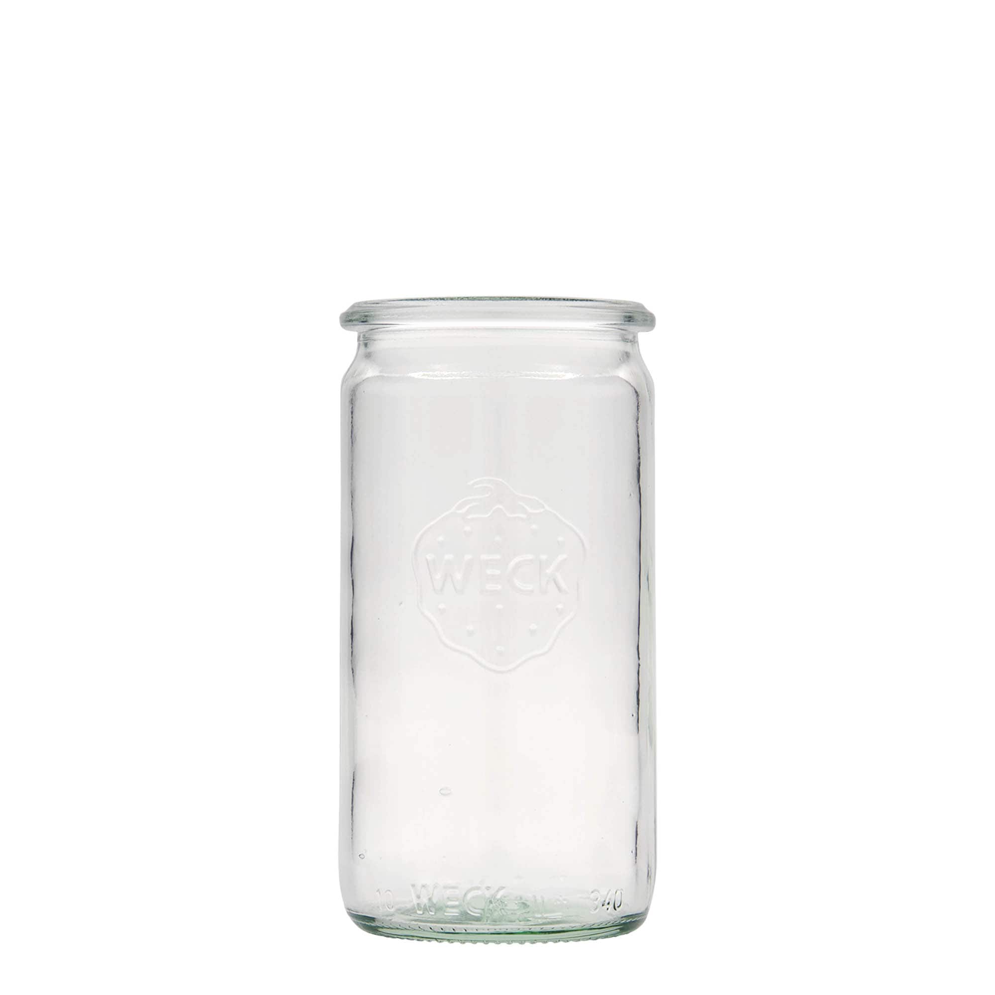 340 ml WECK valcová nádoba, otvor: okrúhly okraj