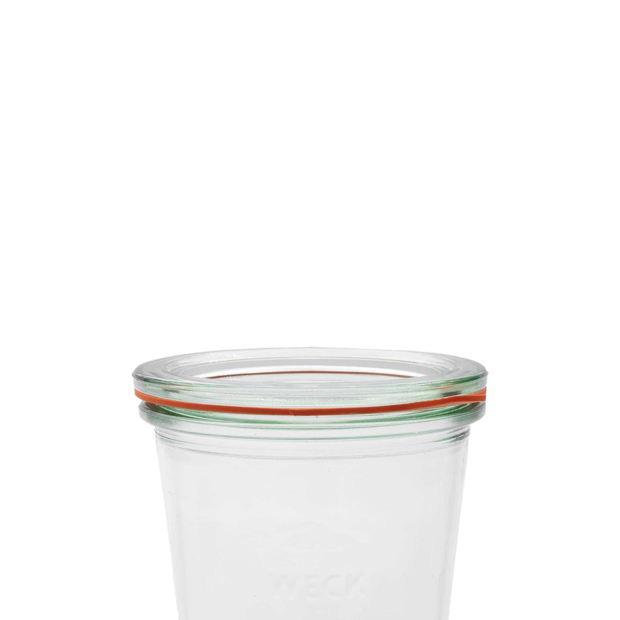 WECK zavárací krúžok RR80, červený, otvor: okrúhly okraj WECK zavárací krúžok RR80, červený, otvor: okrúhly okraj