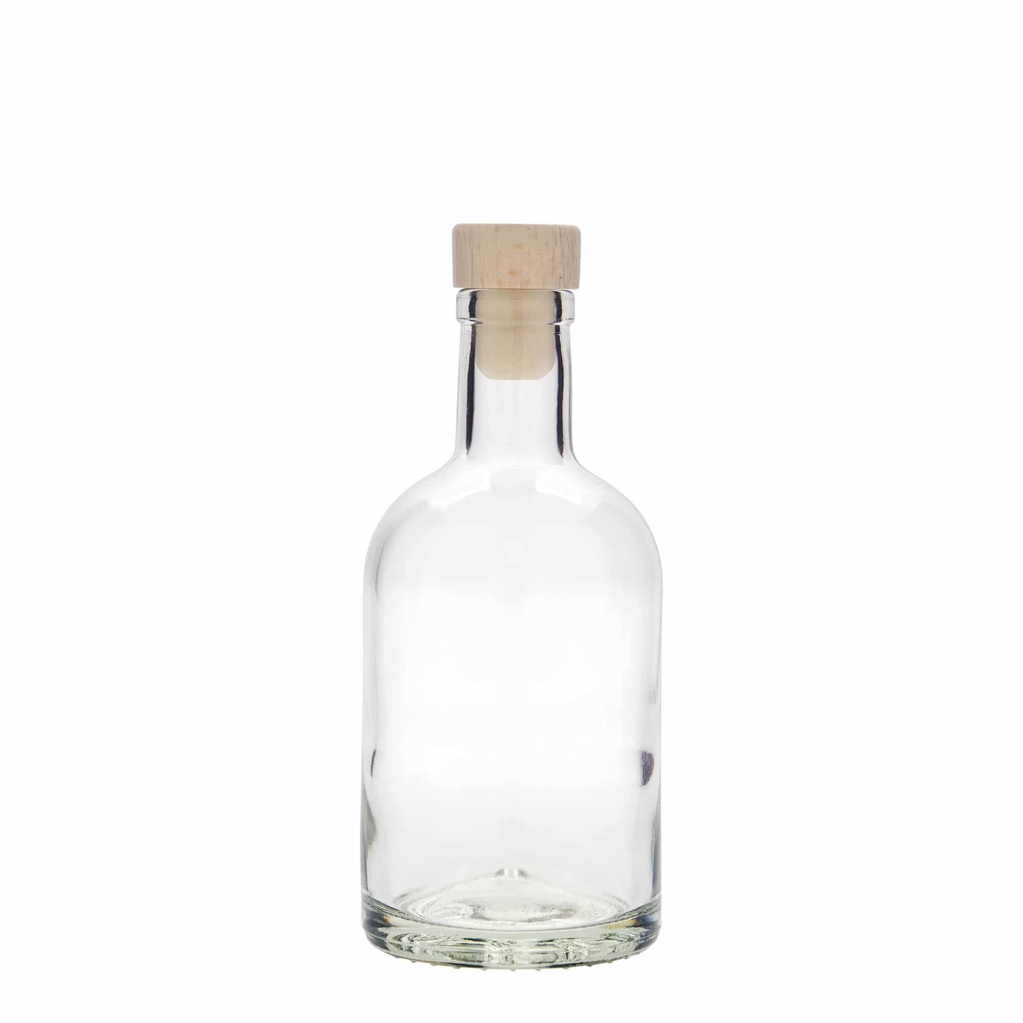 250 ml sklená fľaša „First Class“, hrdlo: korok