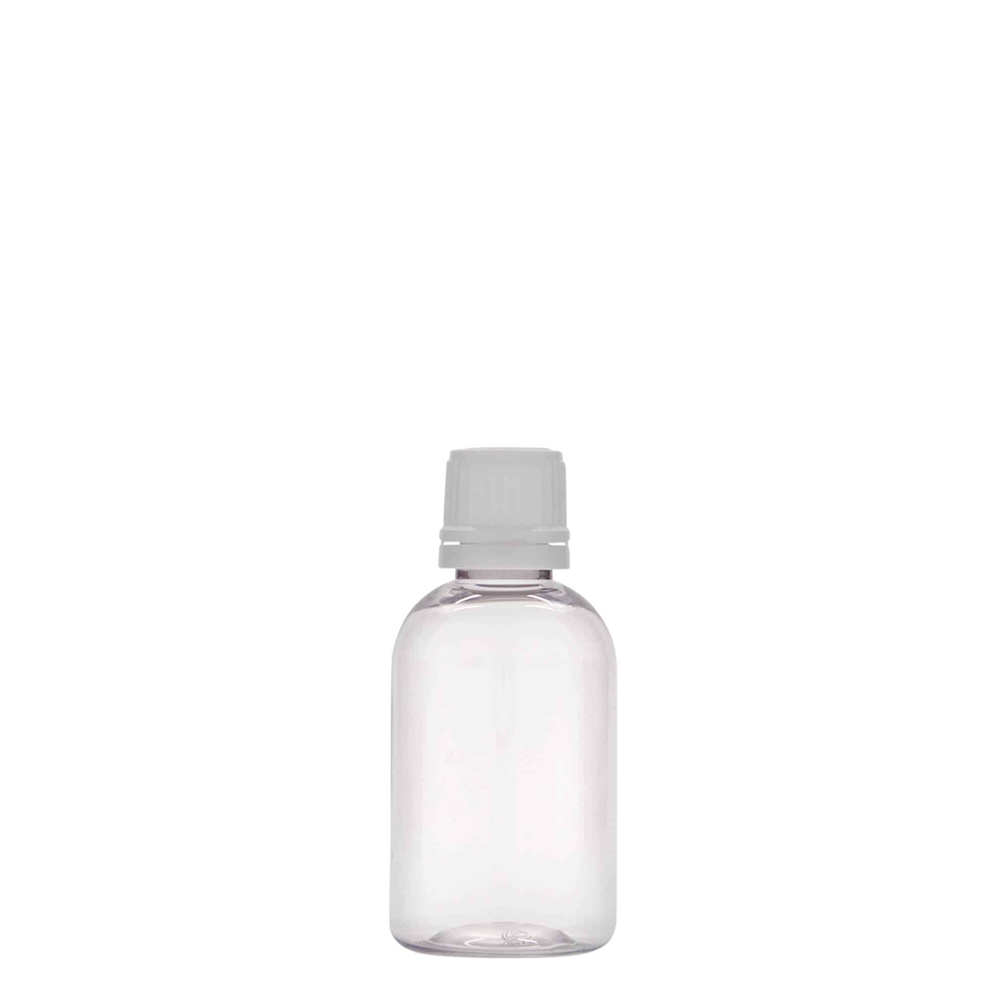 50 ml PET liekovka „Easy Living“, plast, hrdlo: DIN 18