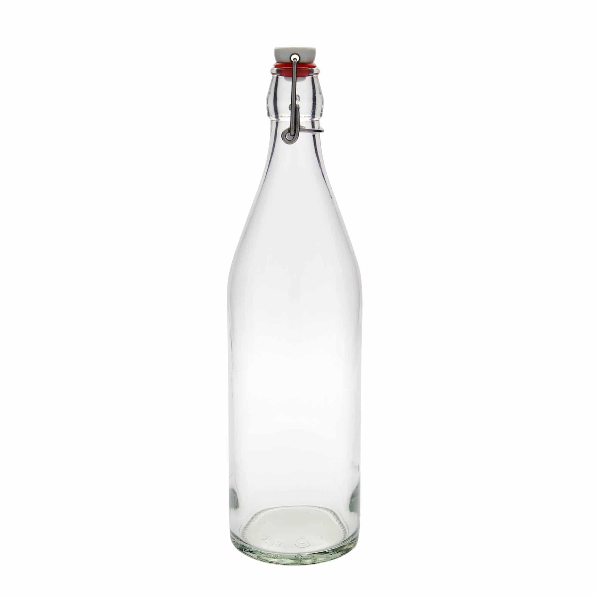 1 000 ml sklená fľaša „Giara“, hrdlo: strmeňový uzáver