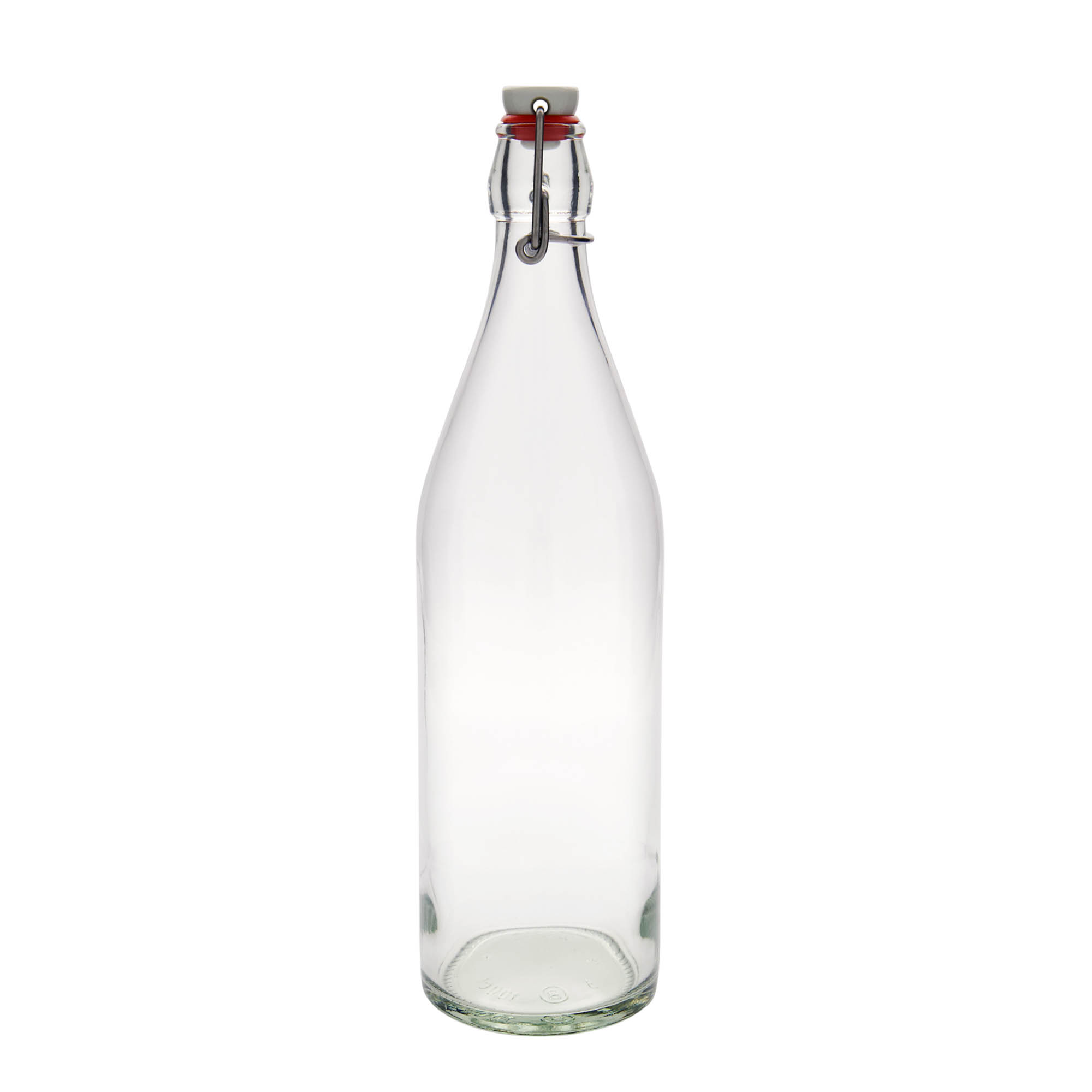 1 000 ml sklenená fľaša 'Giara', hrdlo: uzáver na pánt 1 000 ml sklenená fľaša 'Giara', hrdlo: uzáver na pánt
