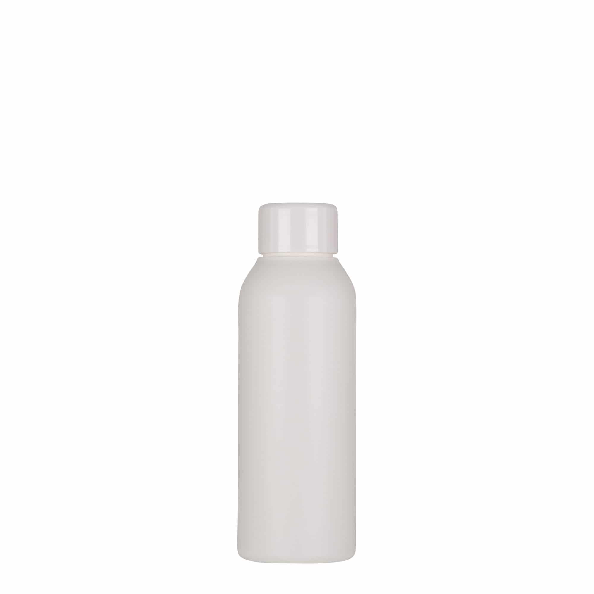 100 ml plastová fľaša 'Tuffy', HDPE, biela, hrdlo: 24/410