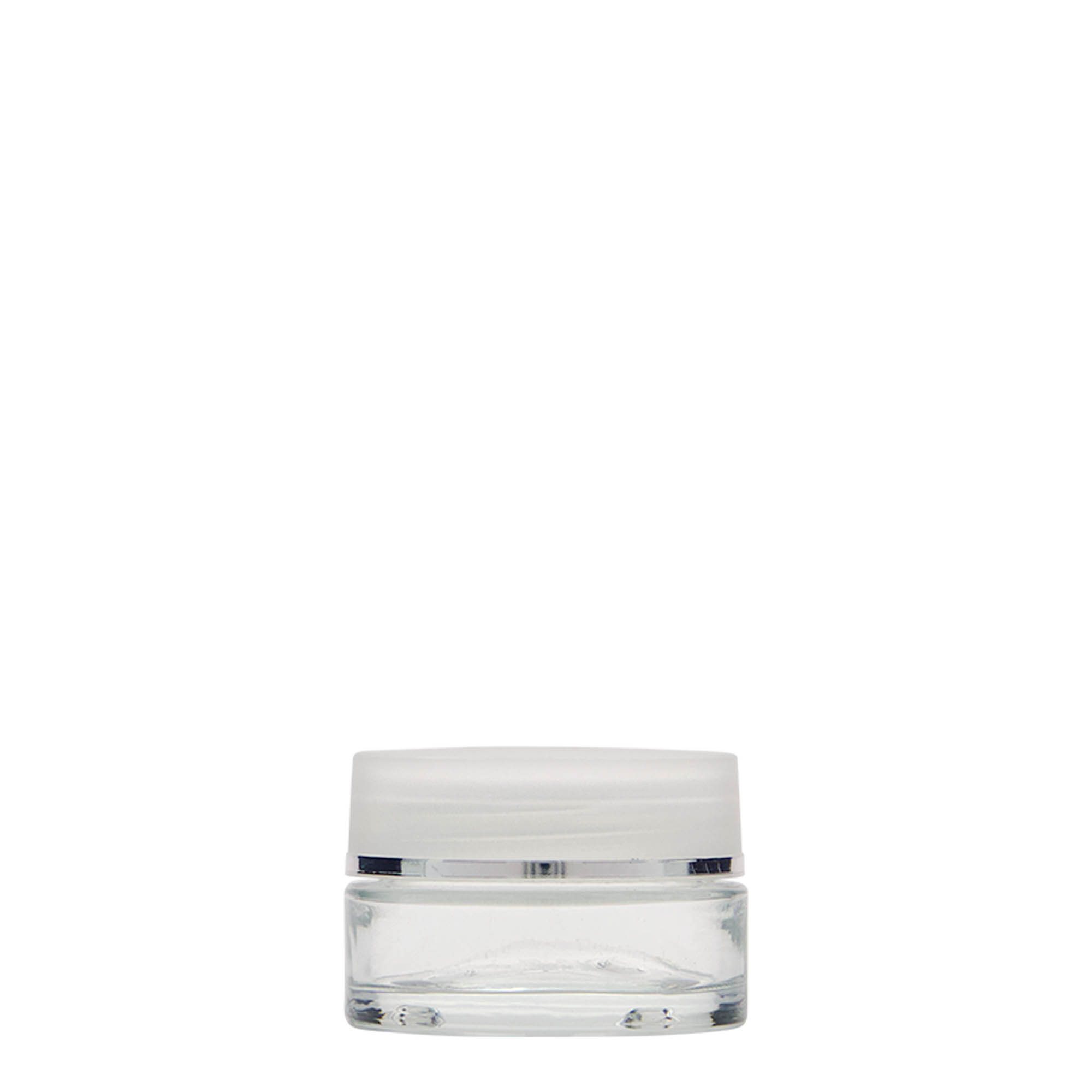 15 ml téglik 'Clear Edition', sklo, hrdlo: závitové viečko