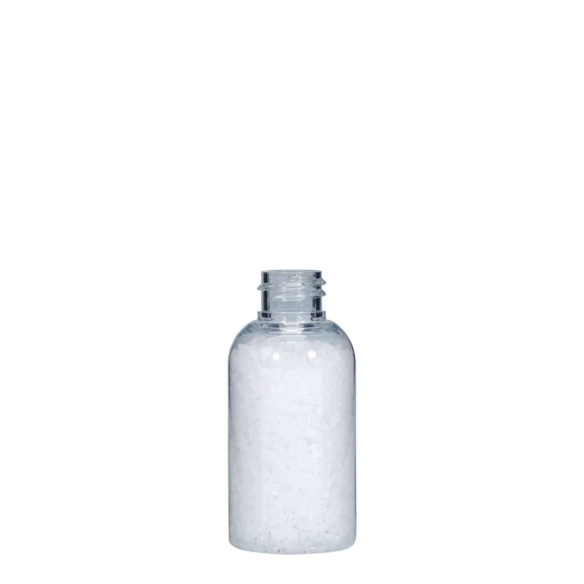 50 ml PET fľaša „Boston“, plast, hrdlo: GPI 20/410