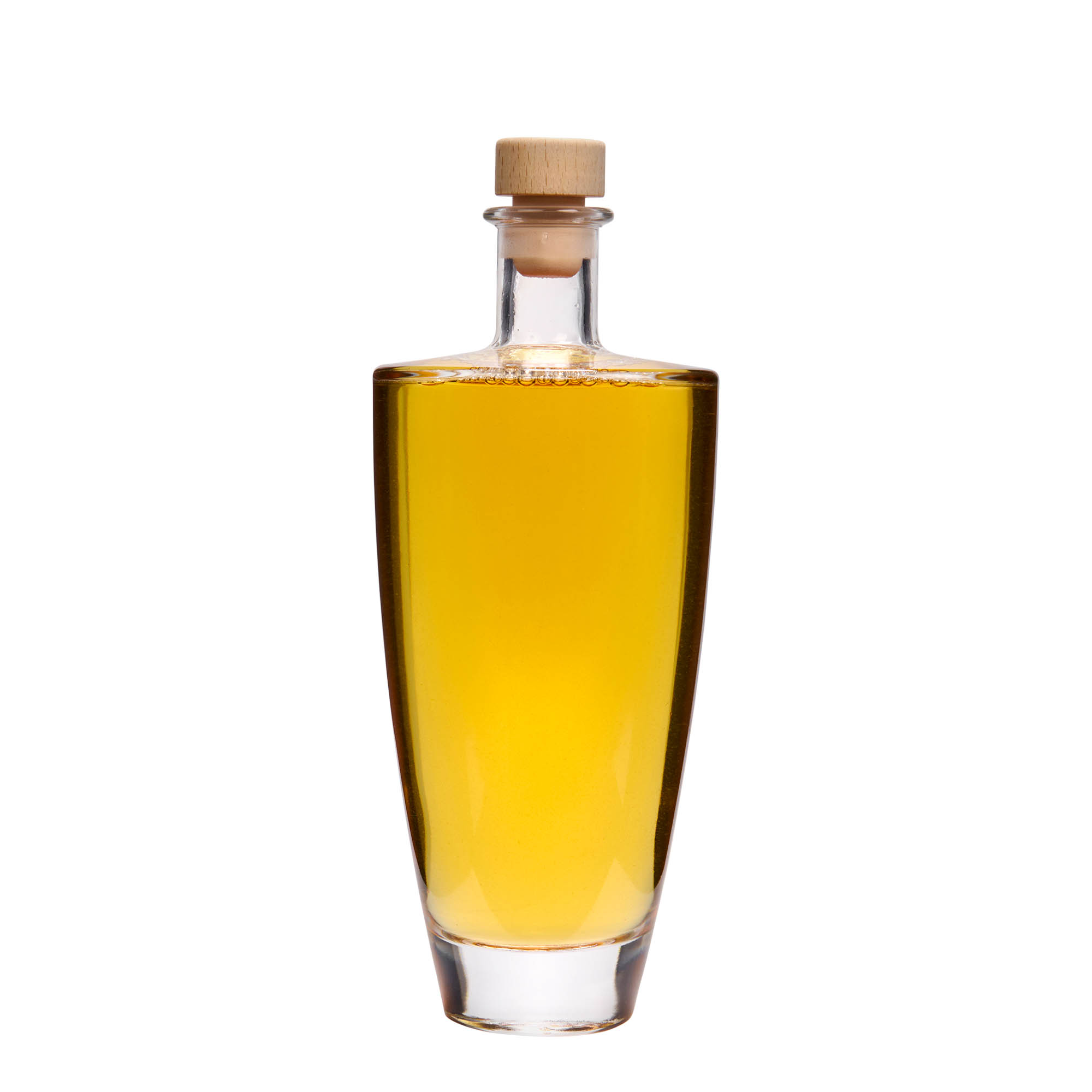 500 ml sklenená fľaša 'Vanessa', oválna, hrdlo: korok